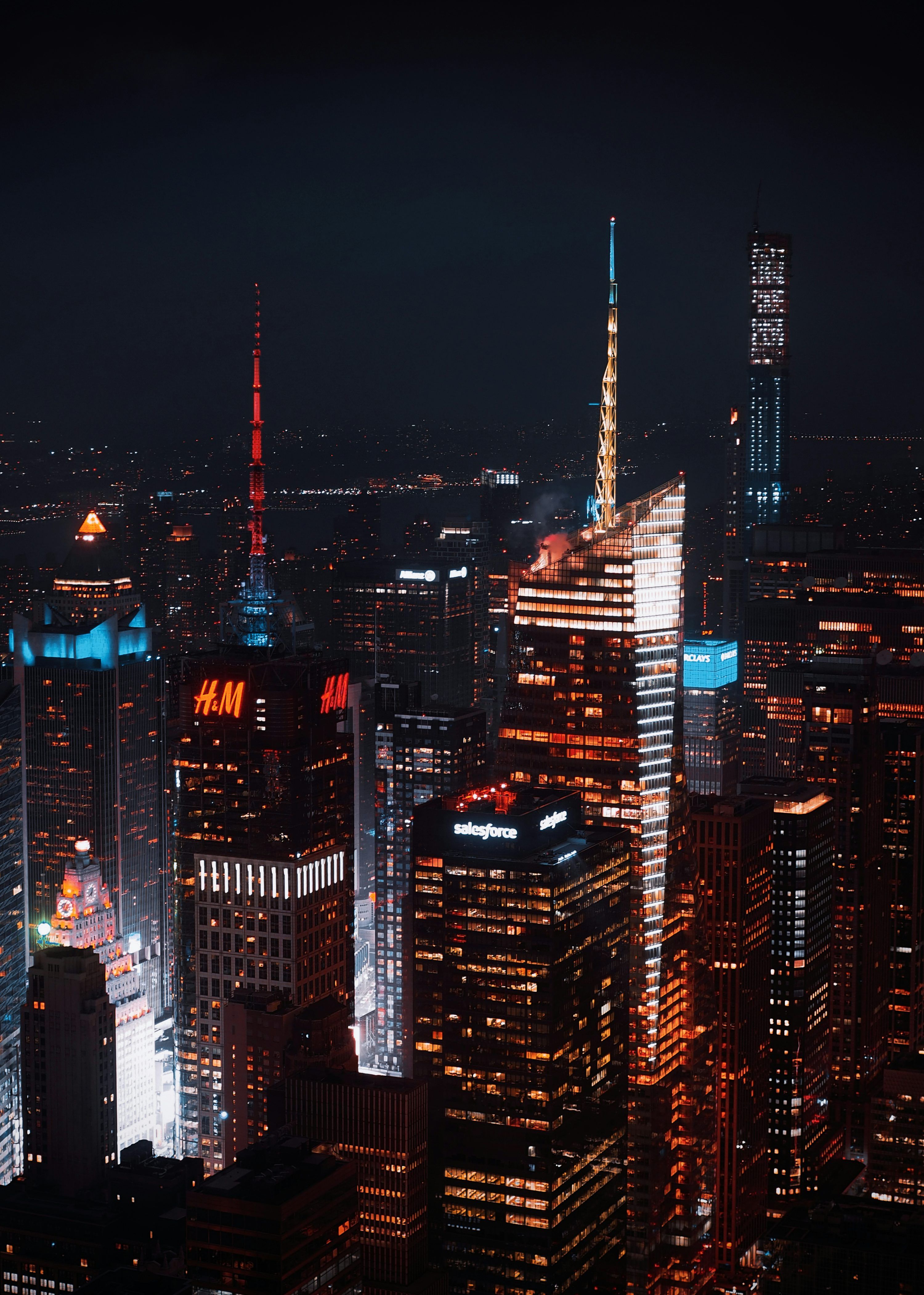 3000x4201 Night Cityscape Picture. Download Free Image