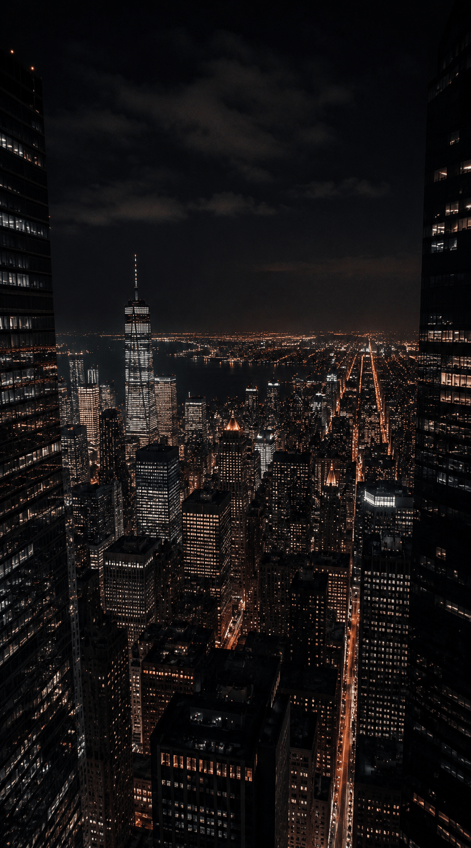 935x1683 Night City Wallpaper