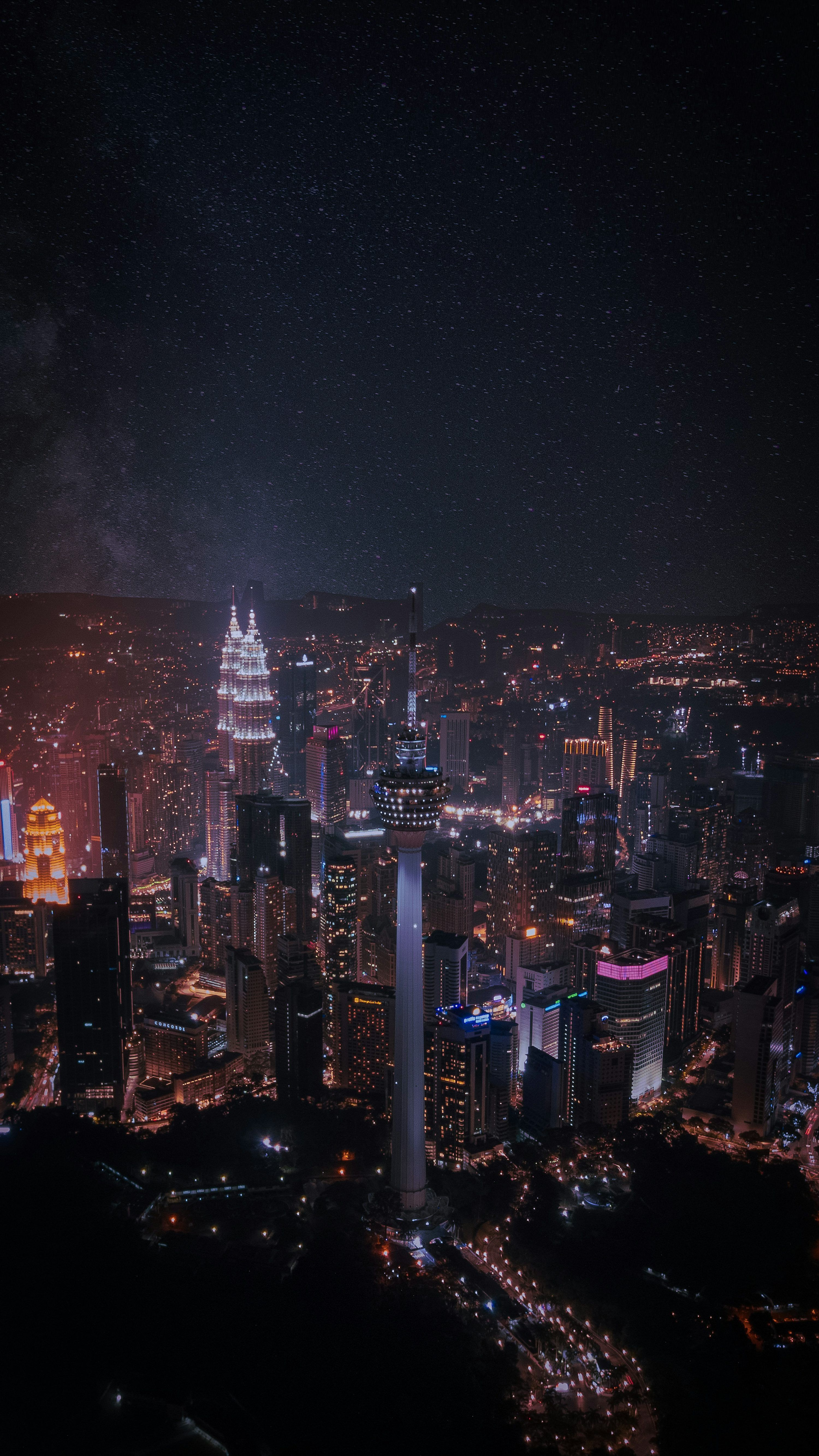 3000x5333 City Night Picture [HD]. Download Free Image