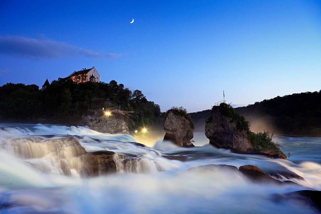1100x733 Rhine Falls near Schaffhausen in the