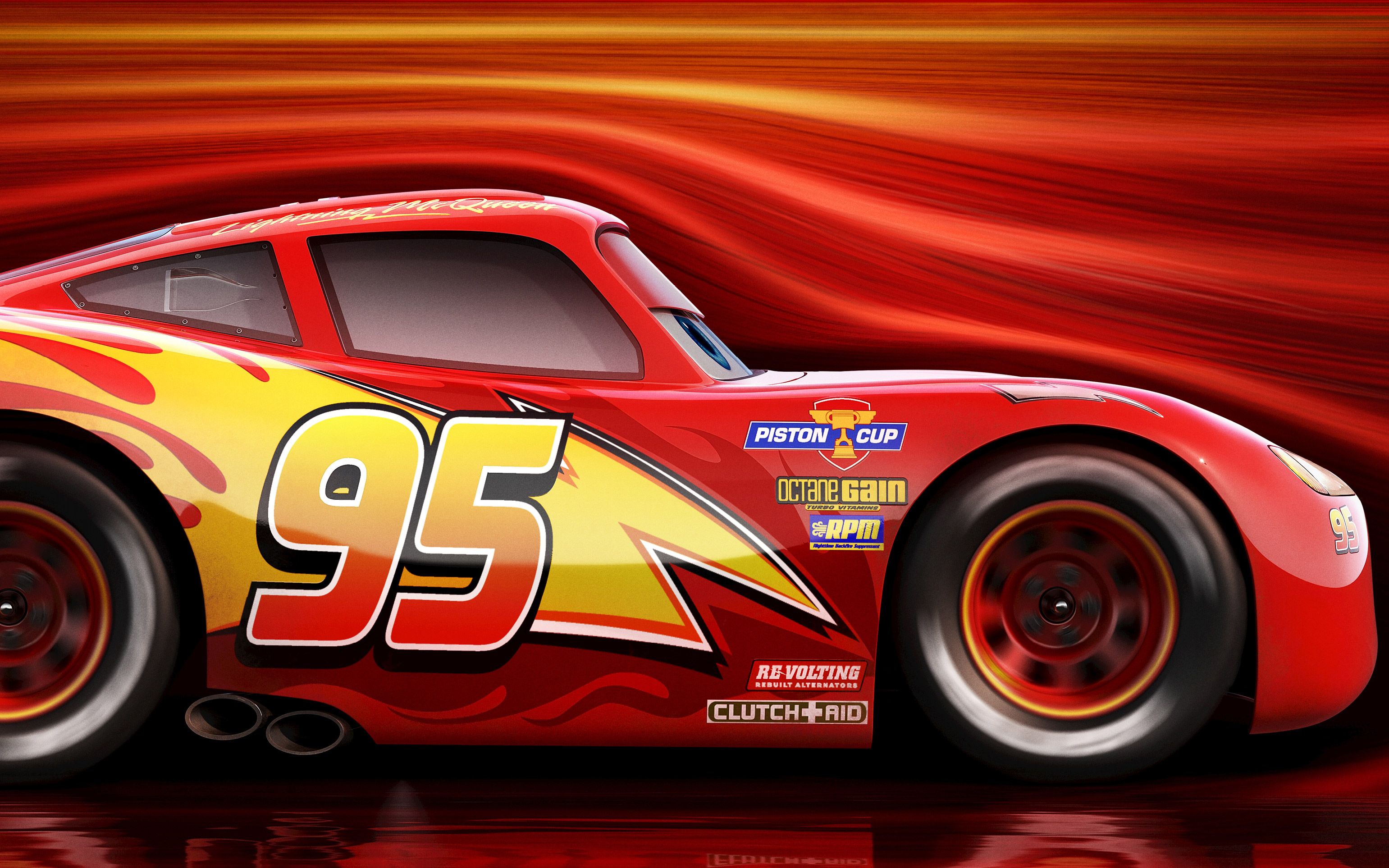 3082x1926 Lightning McQueen Cars 3 4K Wallpaper