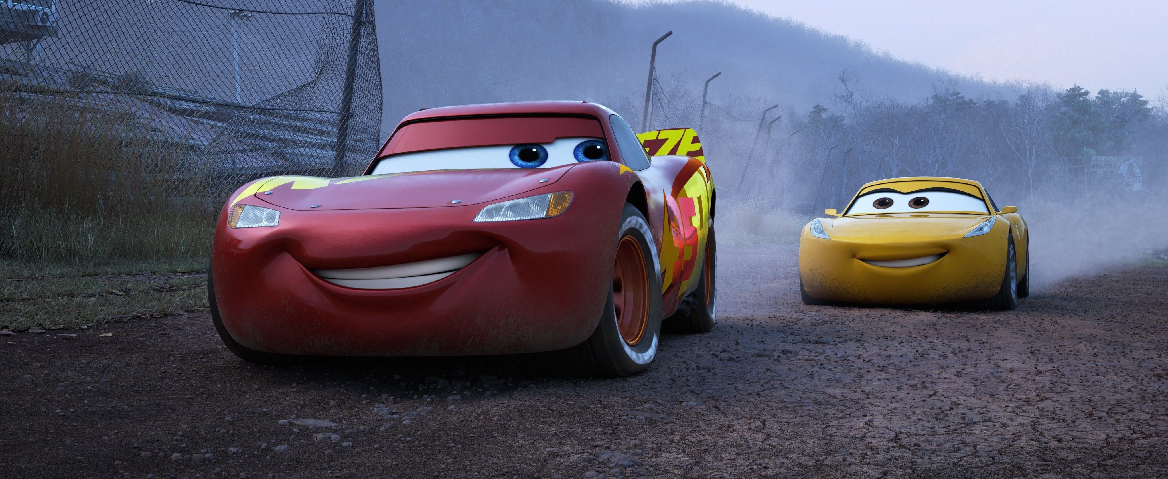 4096x1679 Desktop wallpaper: Lightning Mcqueen, Movie, Cars 3 4K free download for PC. 838386