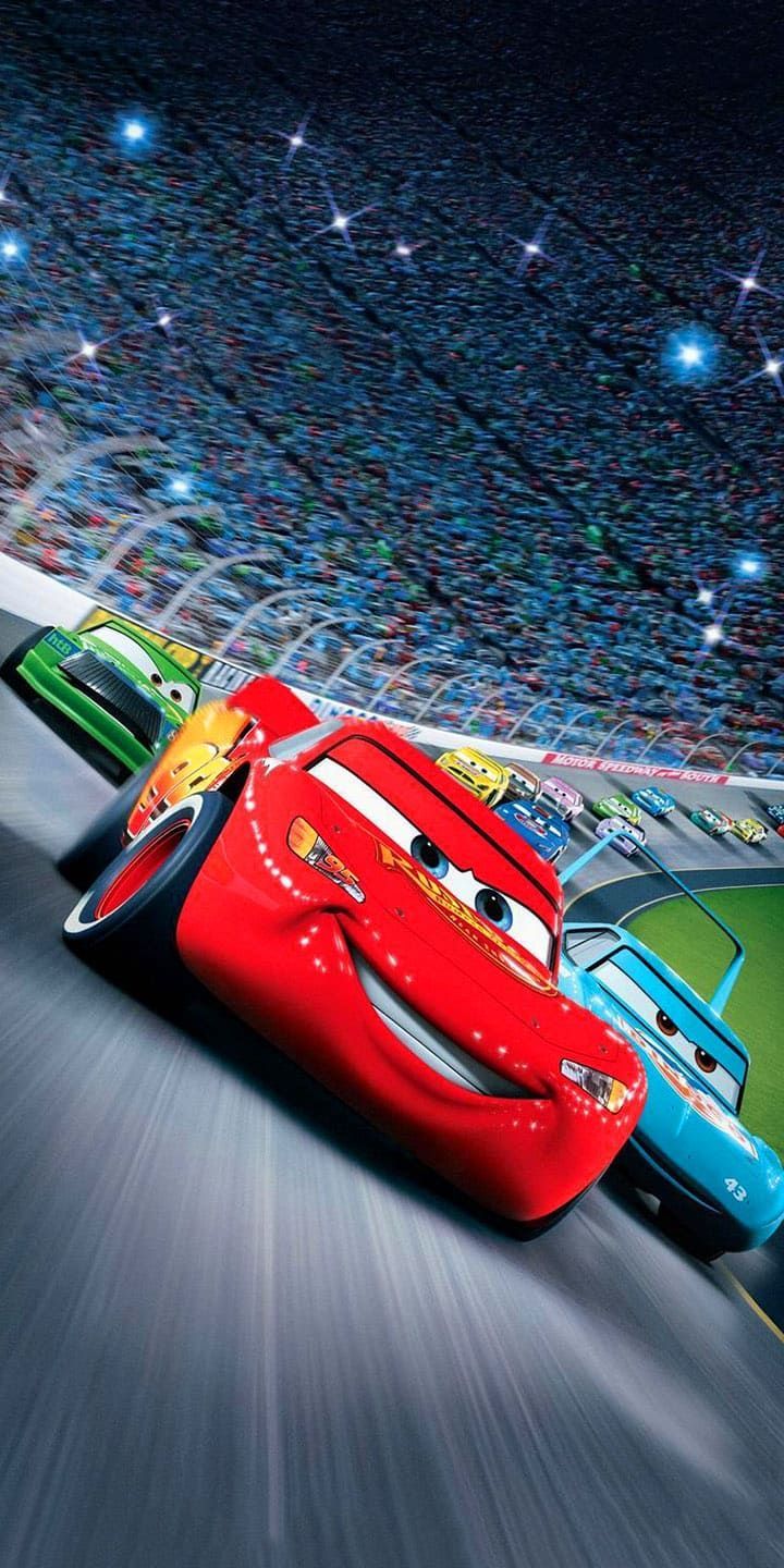 720x1440 Lightning McQueen Wallpaper