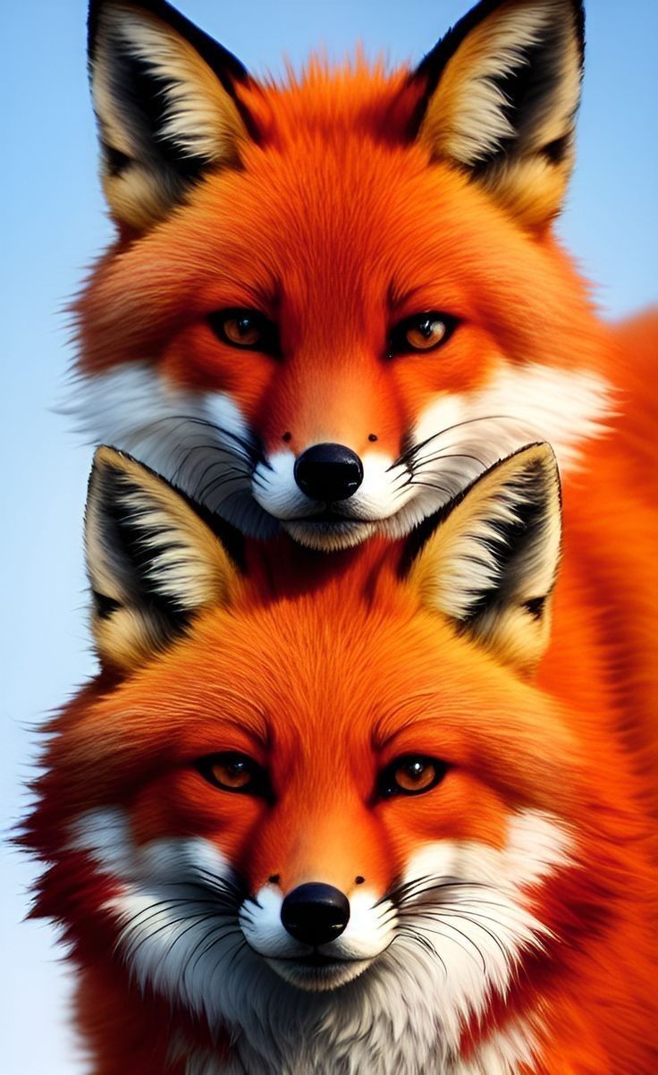 736x1202 Fox Wallpaper
