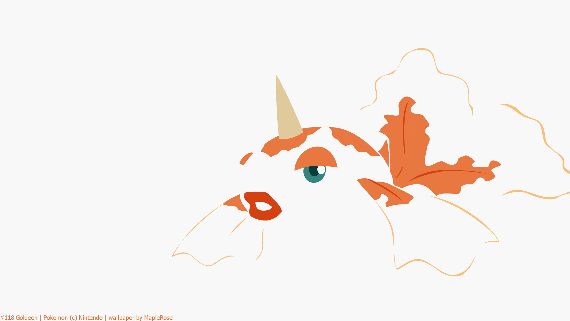 1920x1080 Goldeen. PokéWalls