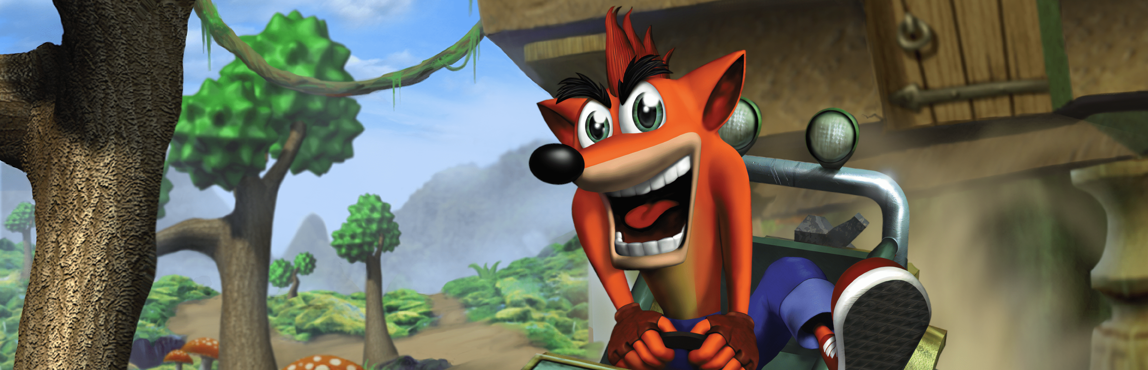 3840x1240 Hero for Crash Bandicoot: The Wrath of Cortex