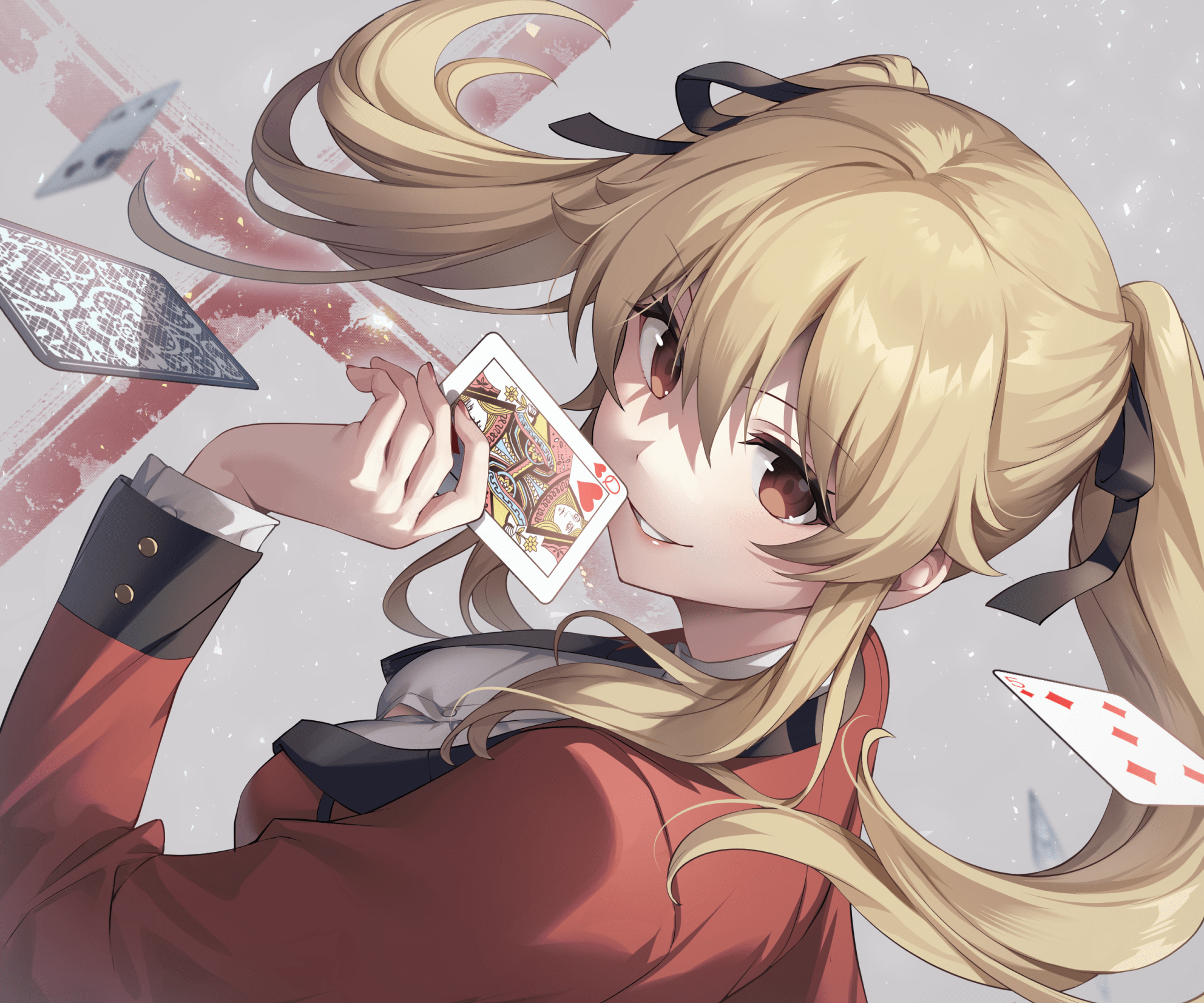 1984x1653 Download Mary Saotome Anime Kakegurui Twin HD Wallpaperx1653