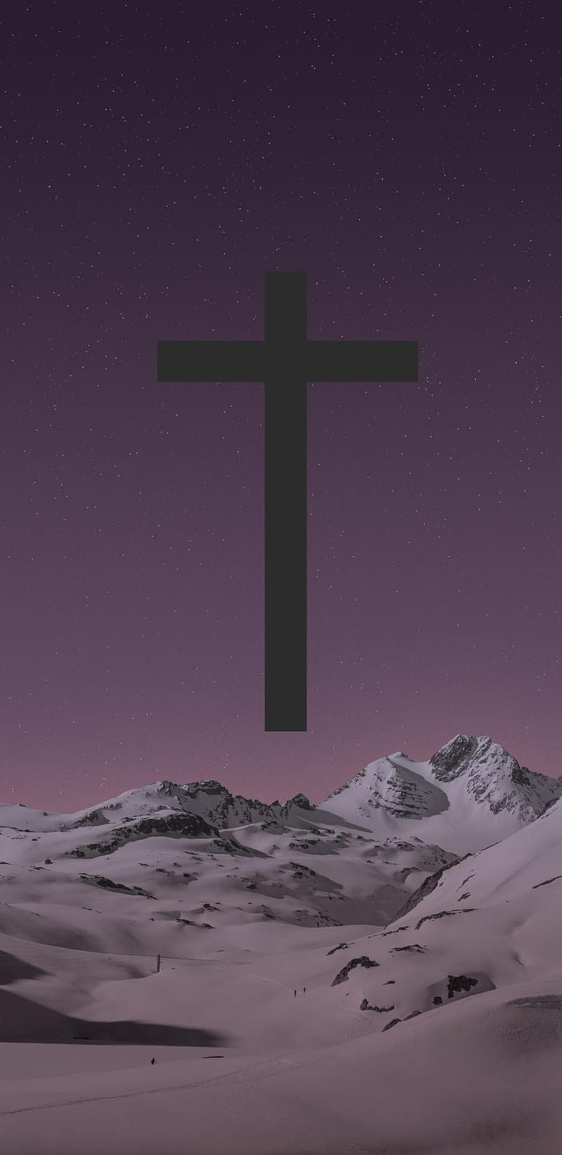 800x1645 Beautiful cross, catholic, cross, god, holy, jesus, landscape, mountains, religious, HD phone wallpaper