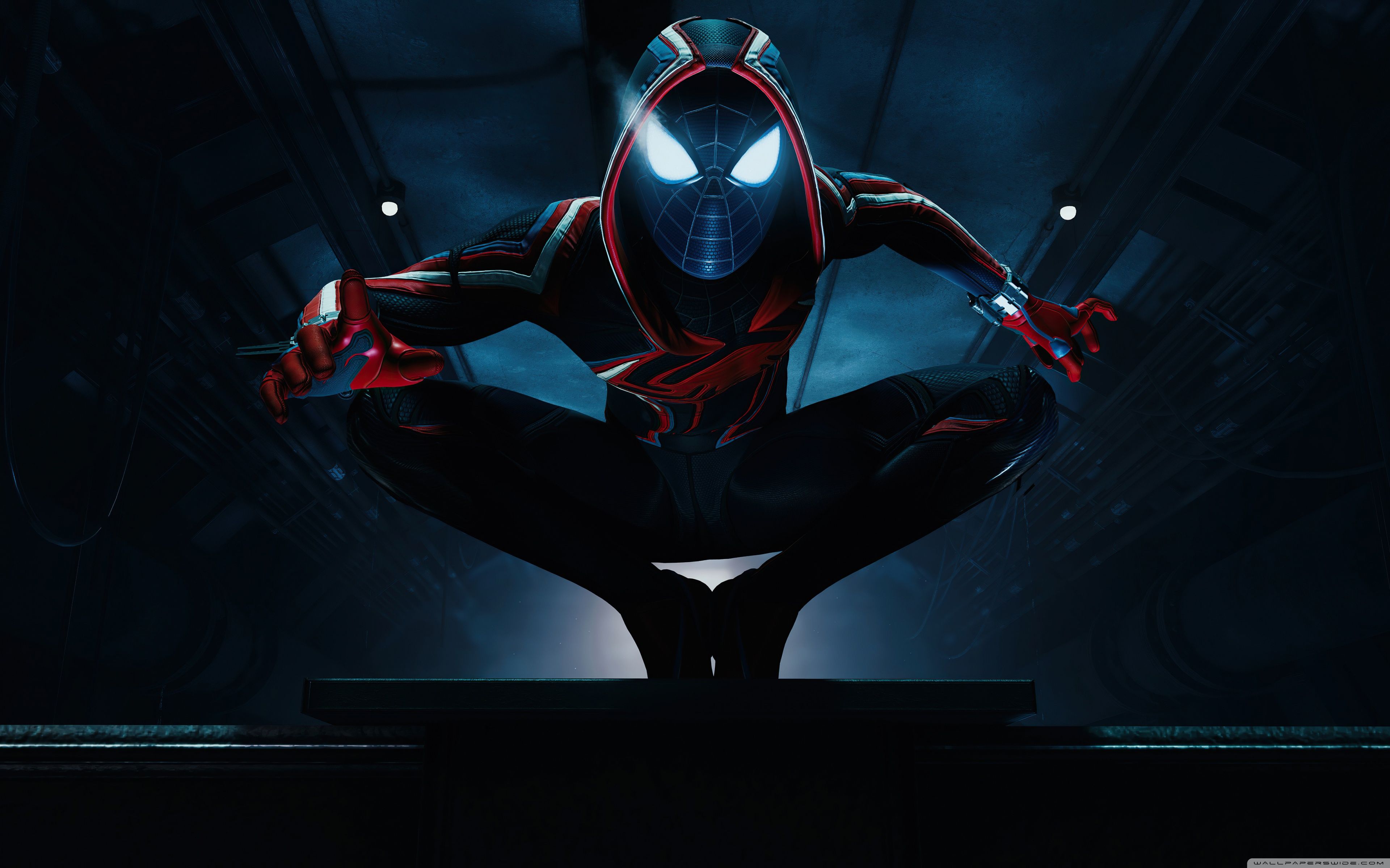 3840x2400 Marvels Spider Man Miles Morales PS4 and PS5 Video Game 4K UHD Wallpaper for UltraHD Desktop and TV : Widescreen and UltraWide Display : Dual Monitor : Smartphone and Tablet Devices
