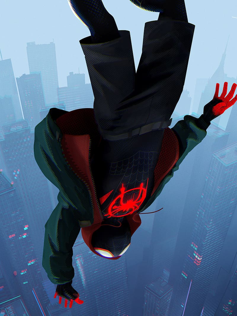 800x1067 Spider Man, Movie, Miles Morales, Spider Man: Into The Spider Verse, HD phone wallpaper