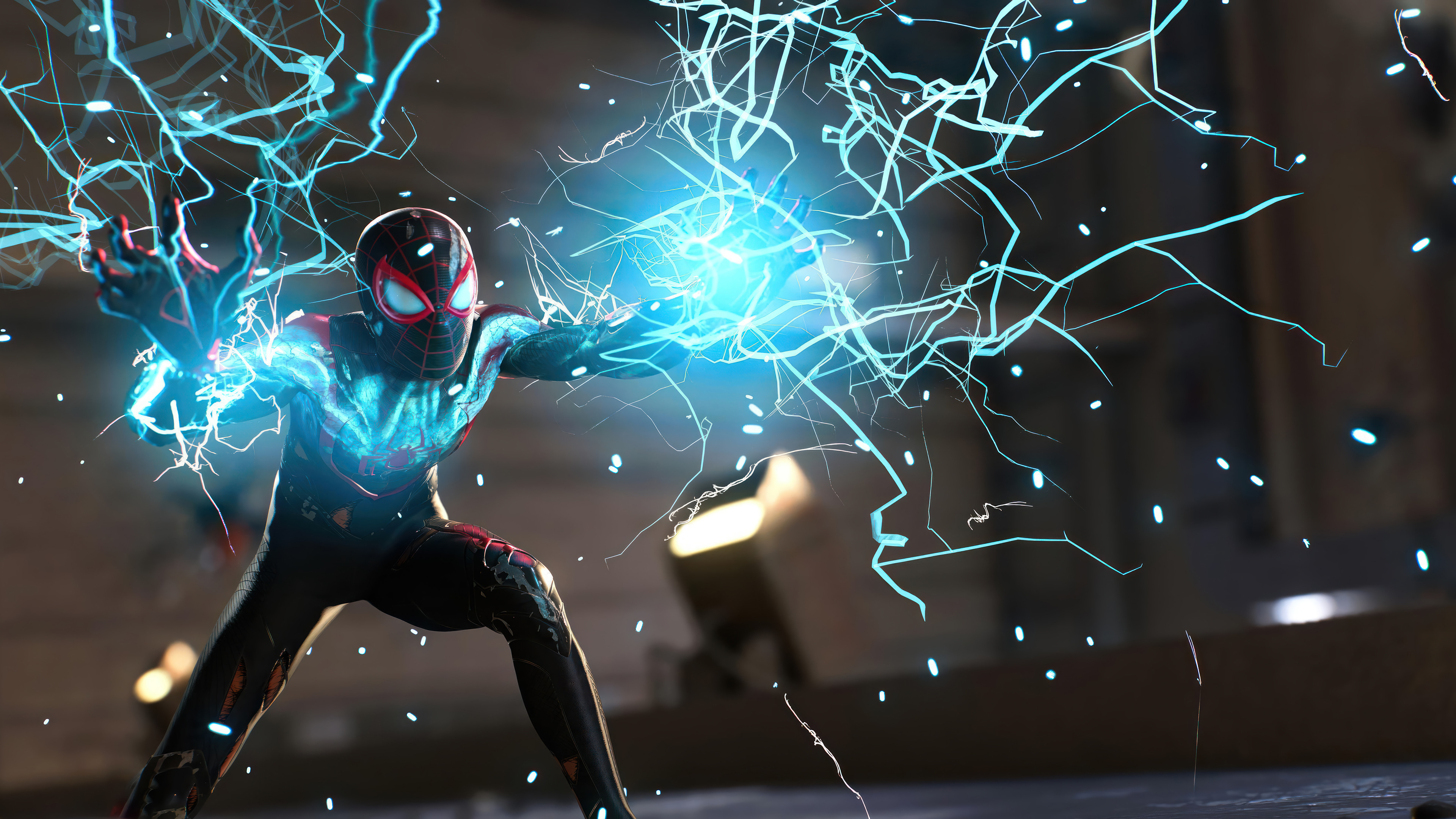 3840x2160 4K Miles Morales Power HD Marvel's Spider Man 2 Wallpaper, HD Games 4K Wallpaper, Image And Background