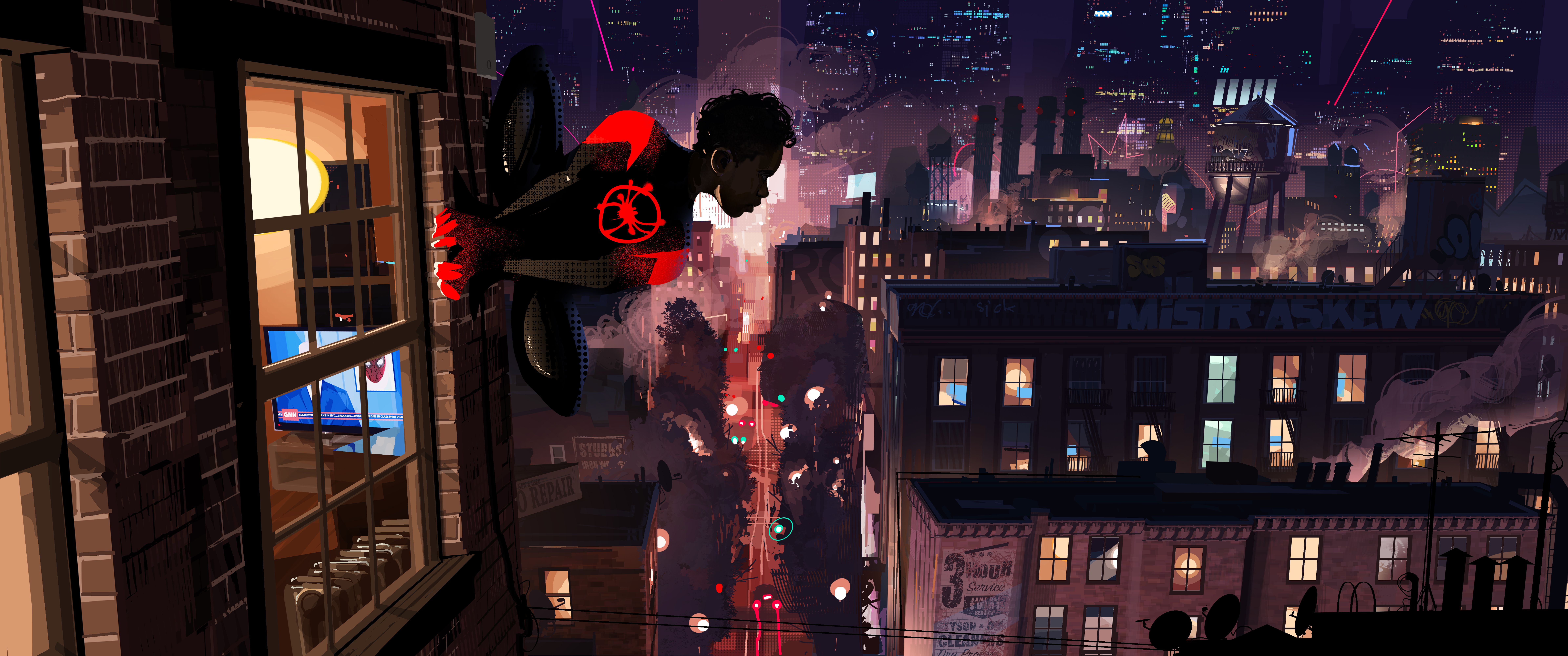 9560x4000 Free Miles Morales 4K Wallpaper & Desktop HD Background for PC