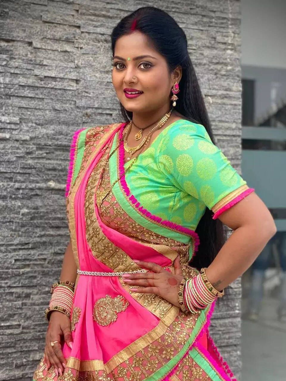960x1280 Anjana Singh's traditional attire serves as the ideal inspiration​. Times of India