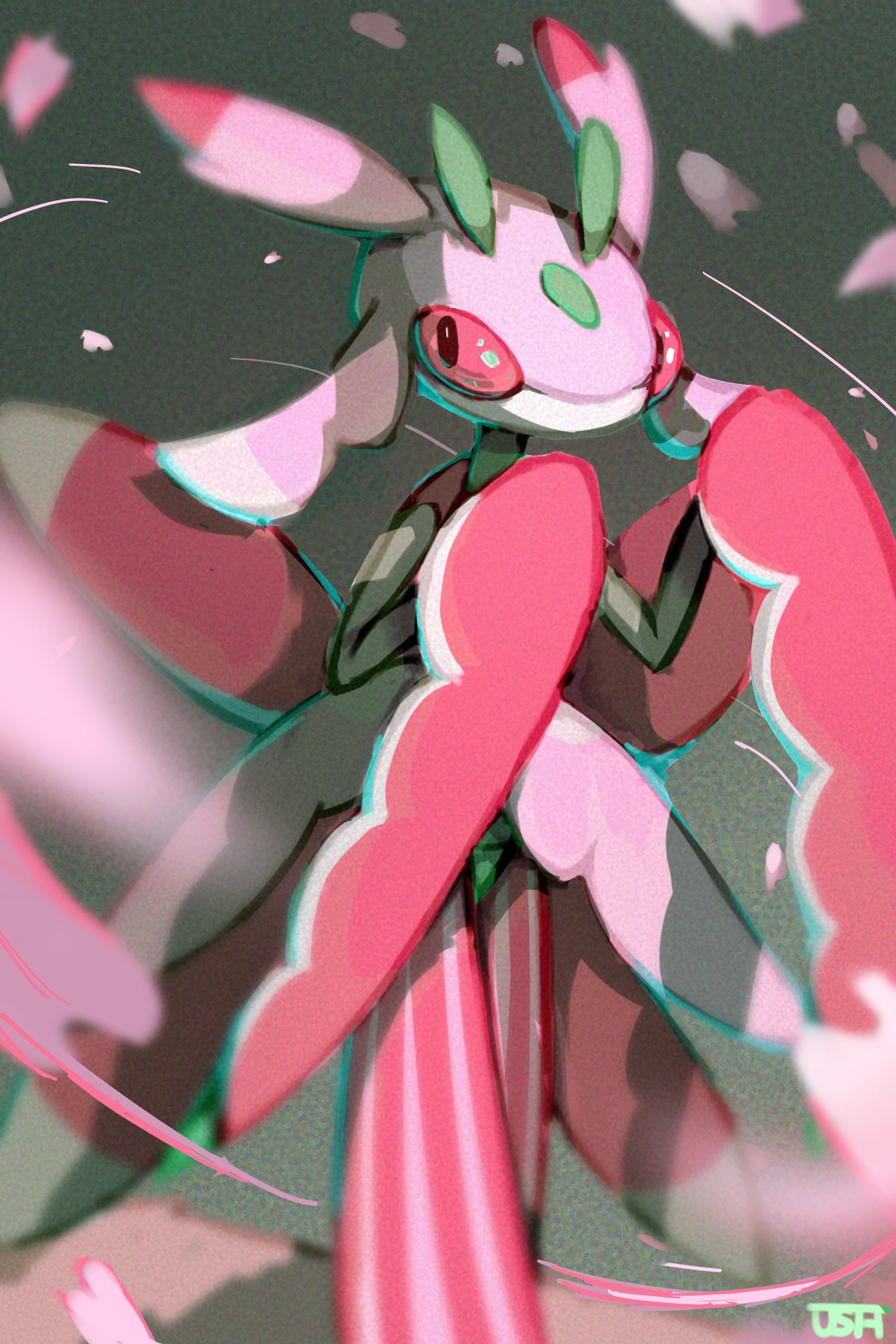 2000x3000 Lurantis art by me. One of my favorite Pokemon designs !