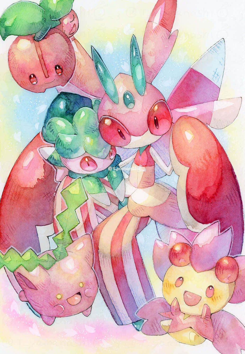 1035x1494 Download Fomantis Wallpaper