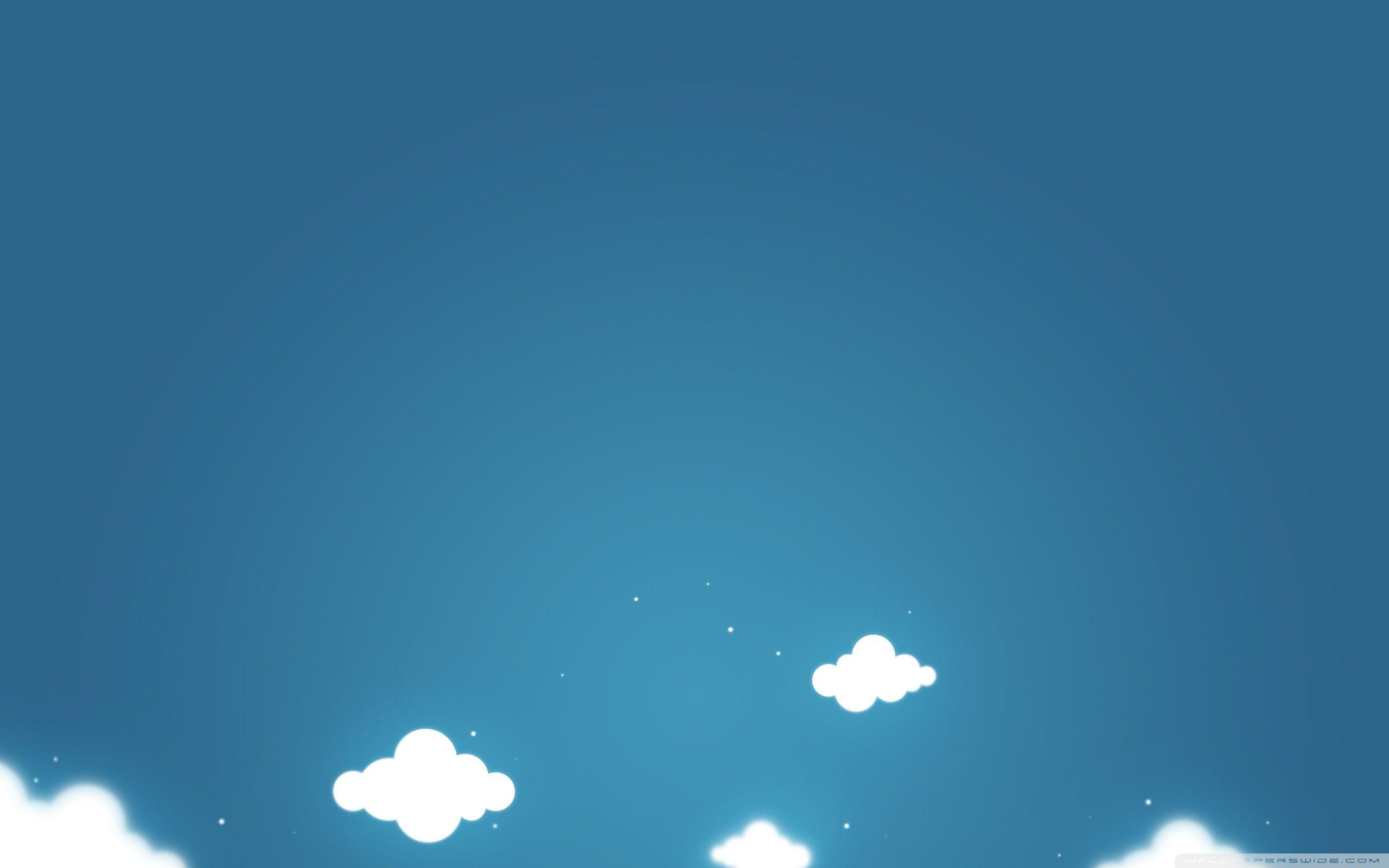 2560x1600 Cartoon Cloud Wallpaper