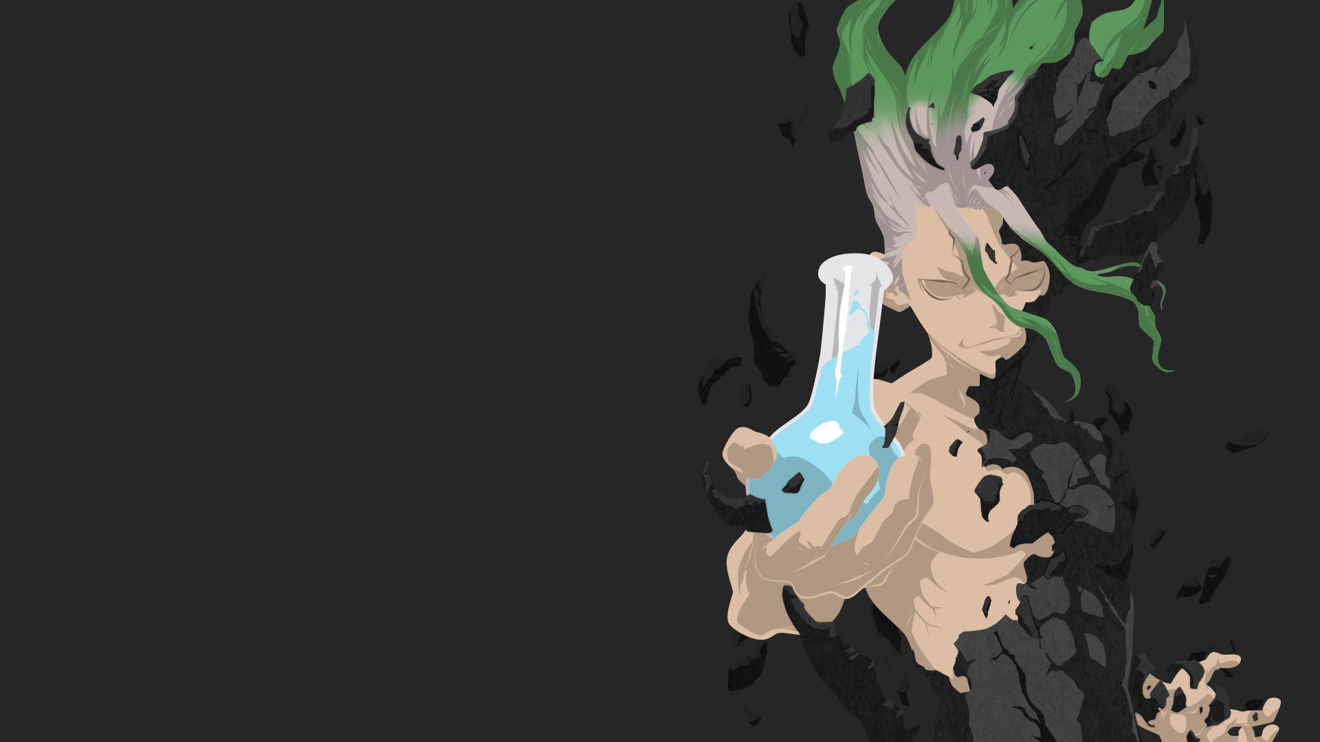 1920x1080 Simple Dr Stone Wallpaper