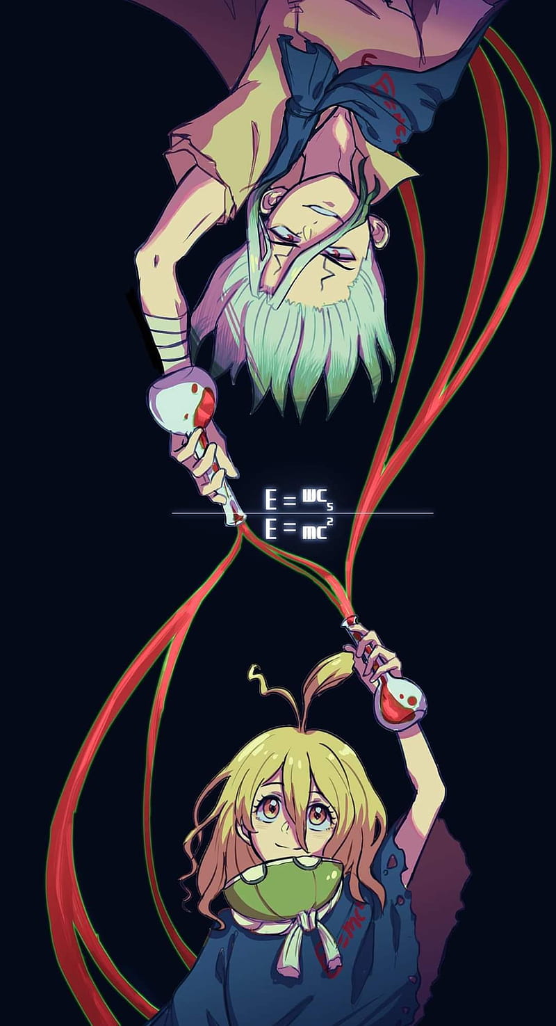 800x1475 Dr Stone, senku, anime, HD phone wallpaper