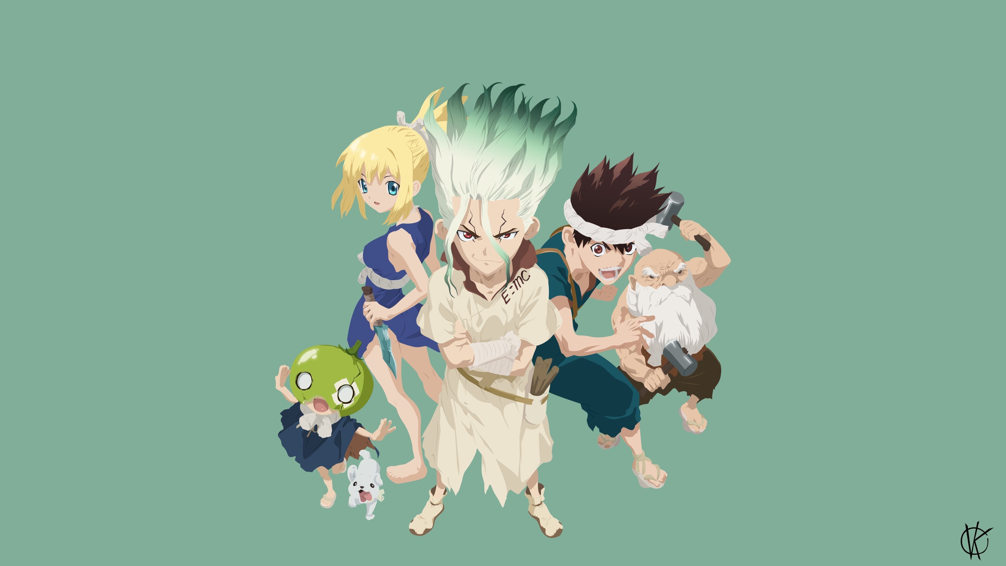 3840x2160 Dr Stone 4k PC Wallpaper