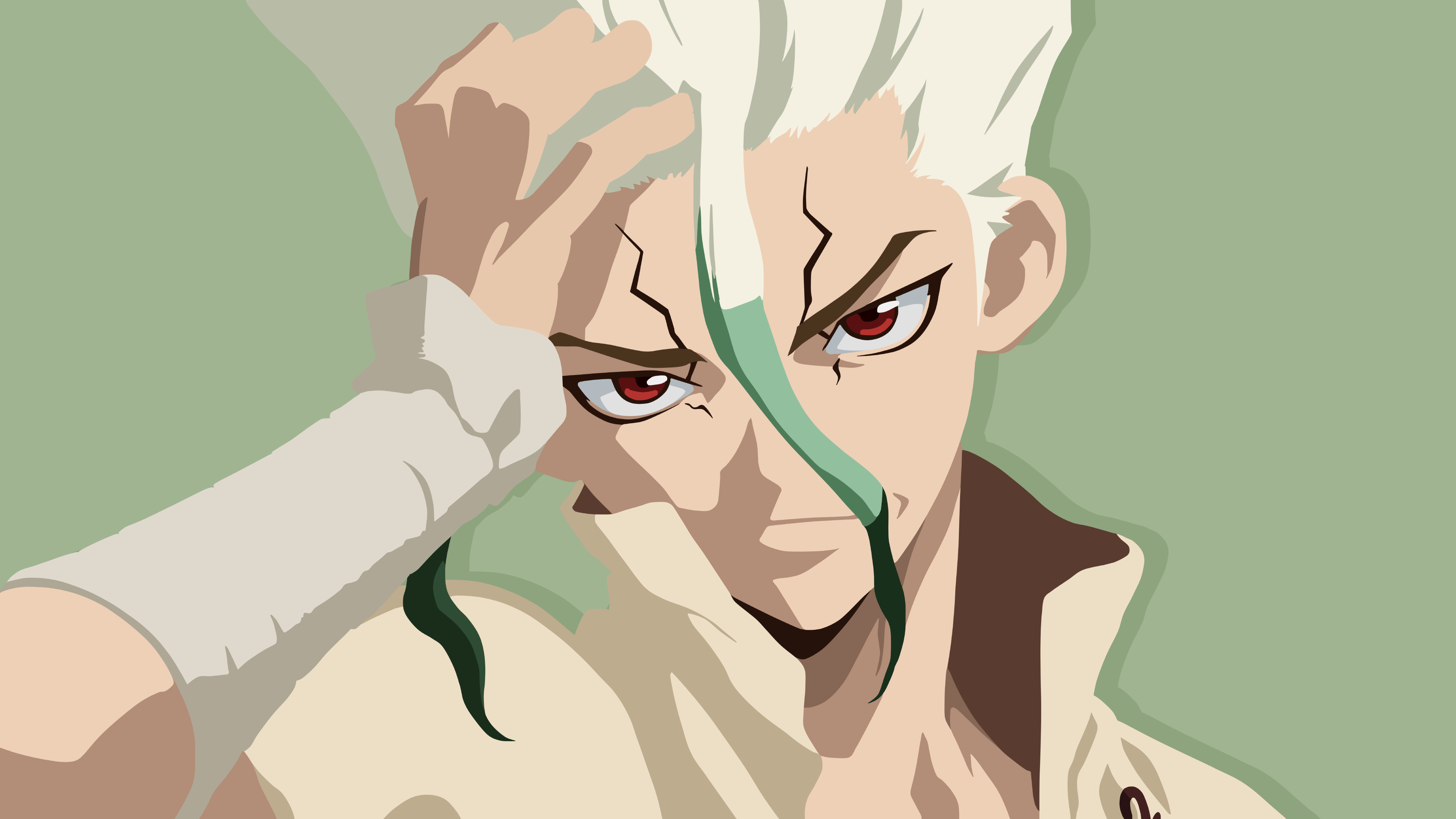 3840x2160 Minimalist Senku
