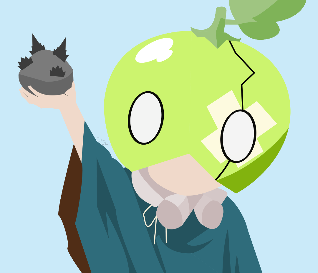 1080x927 Suika from Dr. Stone. My first take on minimalist tracing