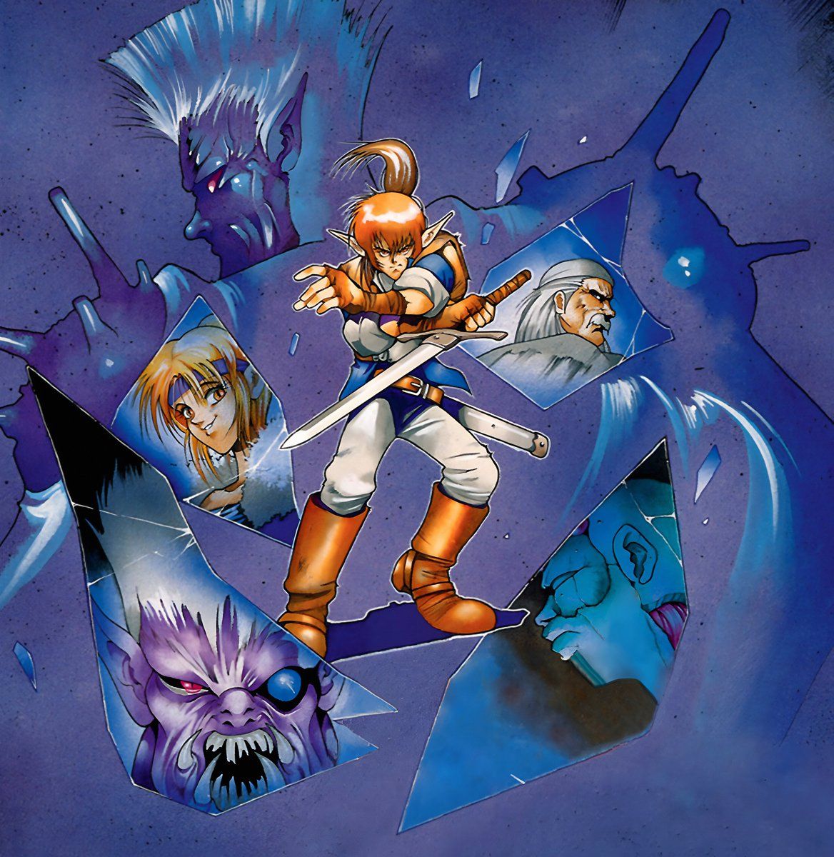 1168x1200 A selection of art from Alundra. One of my favorite PSX Games ^^