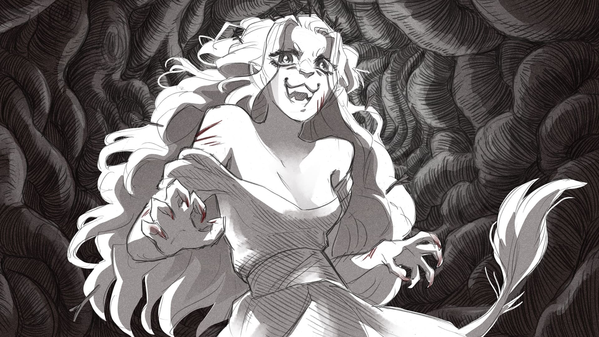 1920x1080 Slay the princess as a Dbd lisenced killer