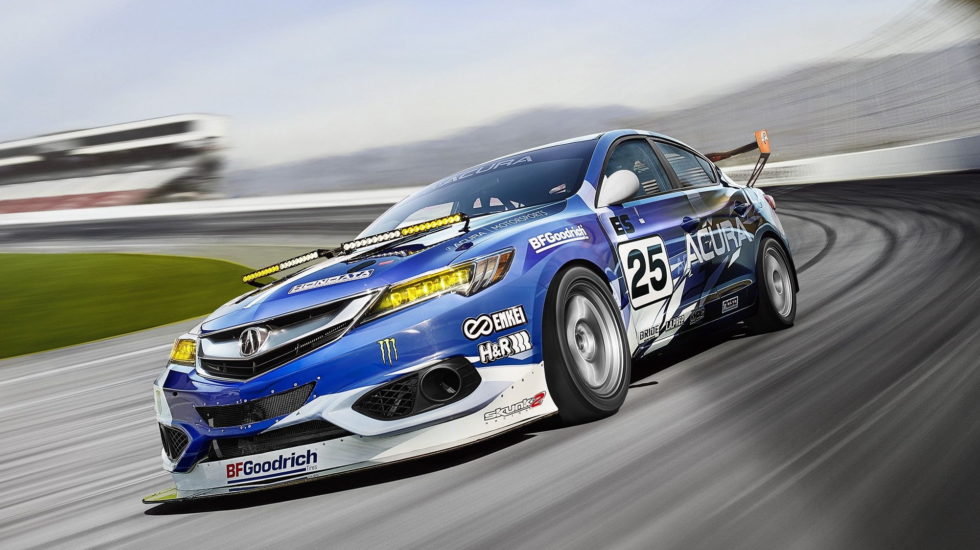 2002x1125 Acura ILX Endurance Racer Wallpaper