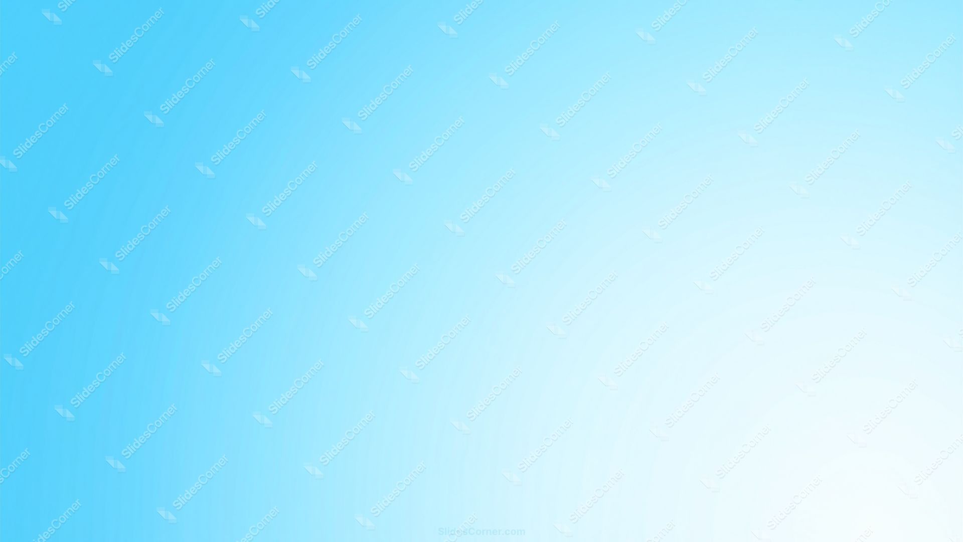 1920x1080 Professional PPT Background Clear Light Blue Gradient for Slides