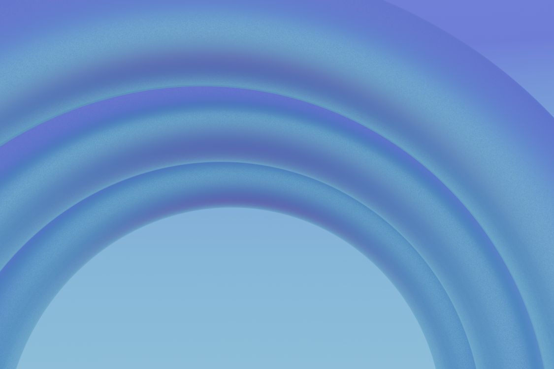 1125x750 Abstract Blue Gradient Curved Shapes · Free