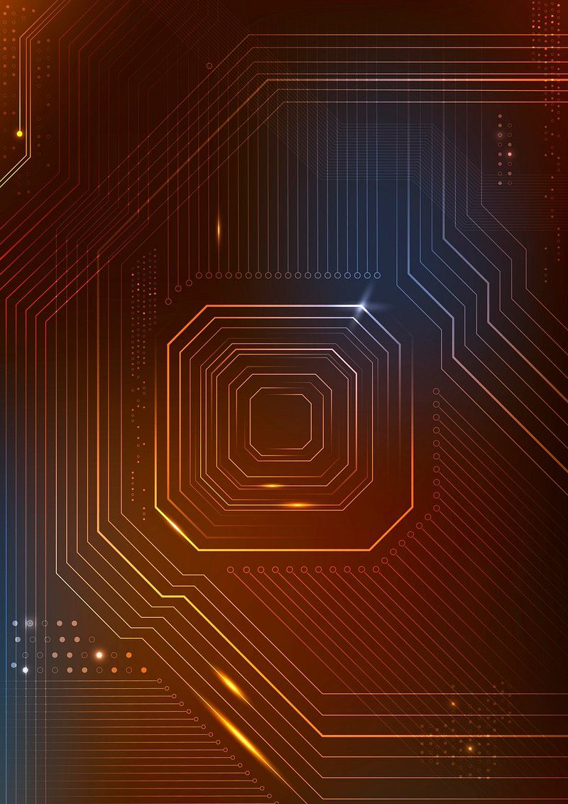 800x1132 Motherboard circuit technology background png