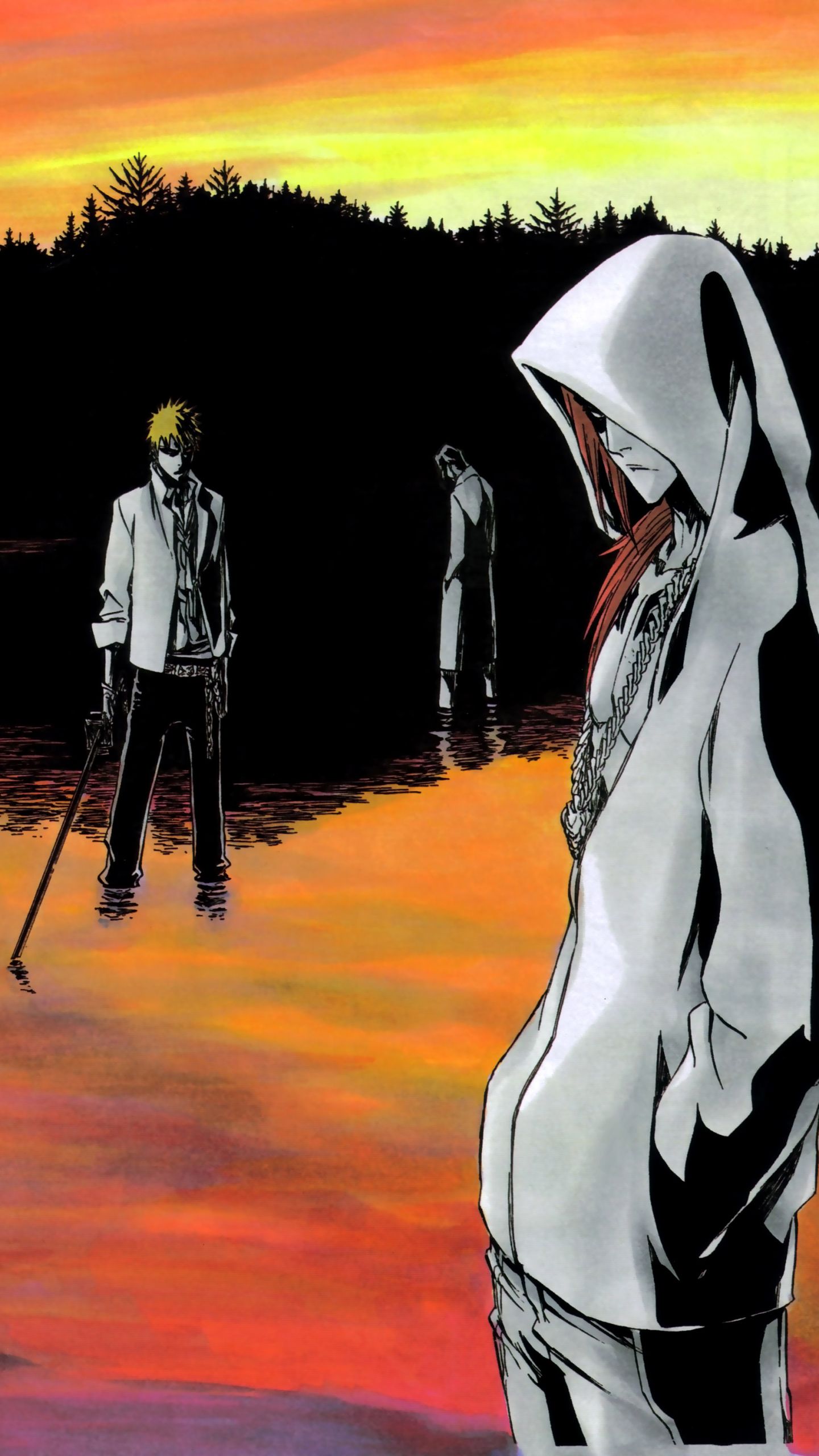 1440x2560 Phone wallpaper: Anime, Bleach, Renji Abarai, Shinji Hirako, Ichigo Kurosaki 1129196