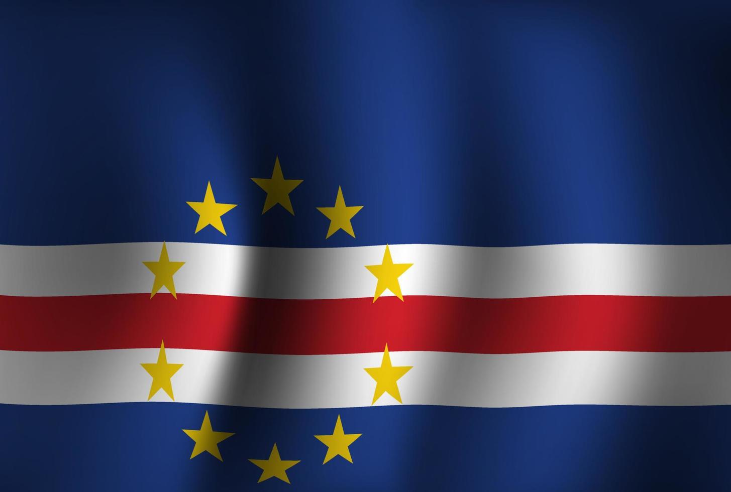 1455x980 Cabo Verde Flag Background Waving 3D. National Independence Day Banner Wallpaper