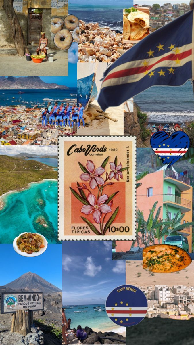675x1200 collage #aesthetic #country #travel #CaboVerde #CapeVerde #CapeVerdeFood #culture
