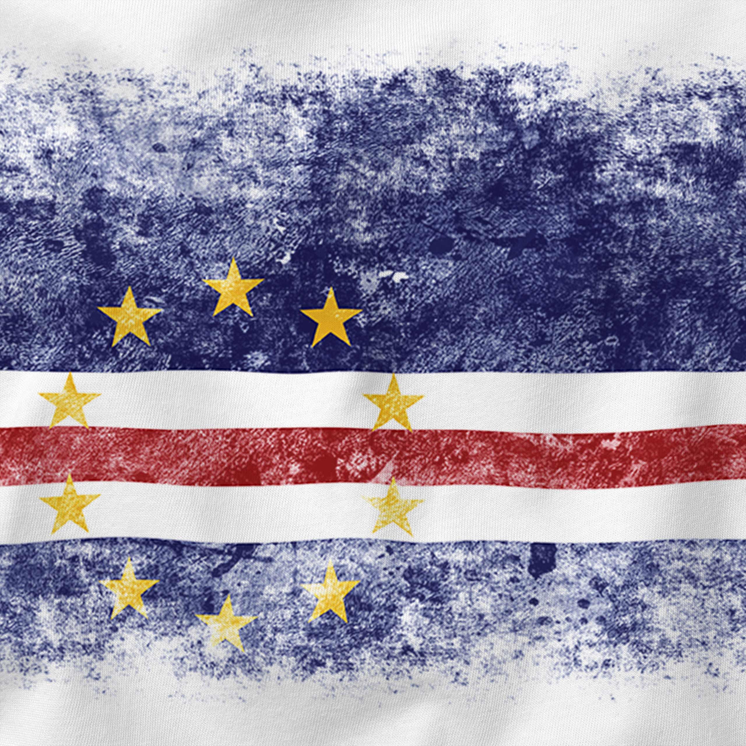 2560x2560 CAPE VERDE DISTRESSED FLAG MENS T SHIRT TOP CABO VERDE CAPE VERDEAN GIFT SHIRT