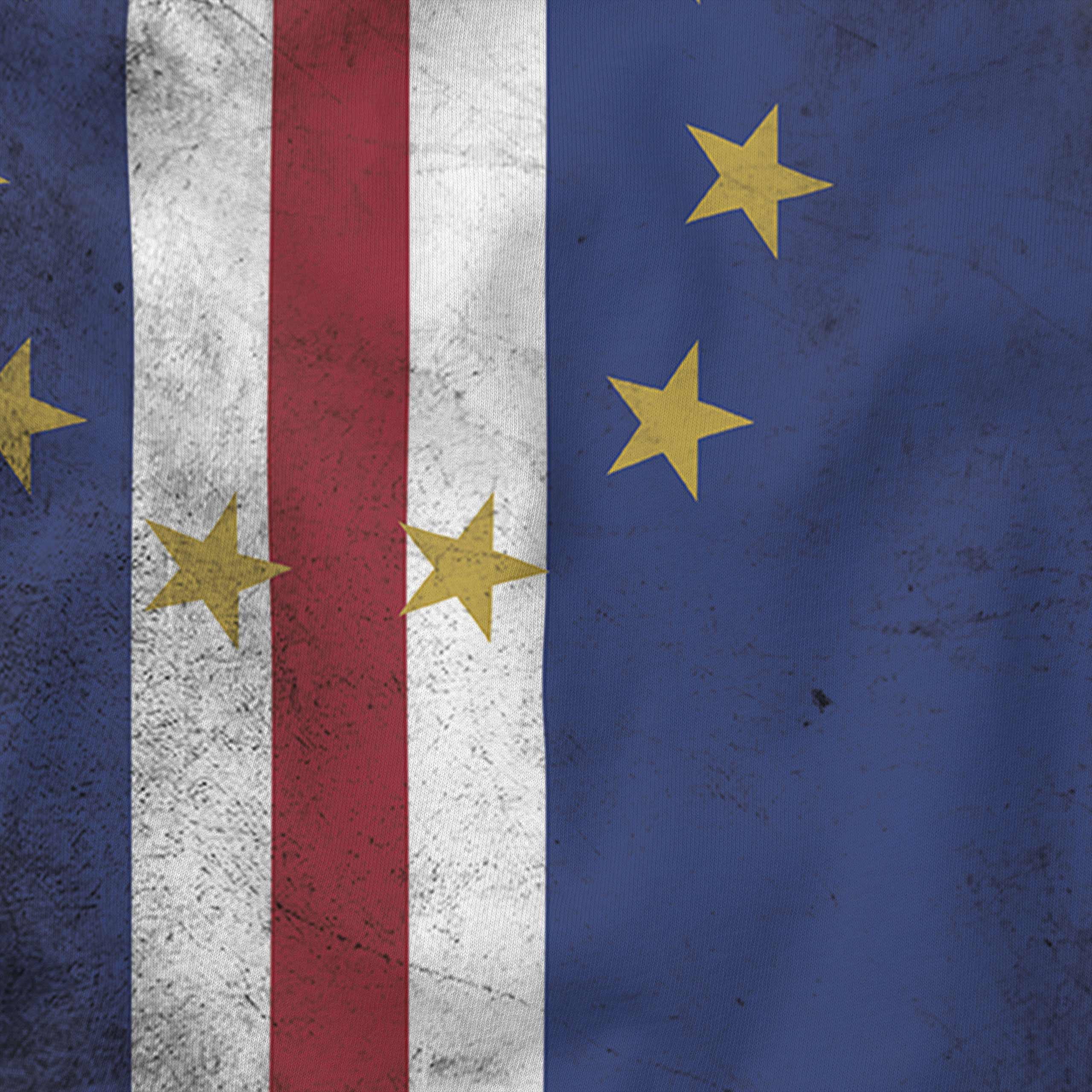 2560x2560 CAPE VERDE FADED FLAG MENS T SHIRT TEE TOP CABO VERDE CAPE VERDEAN GIFT SHIRT