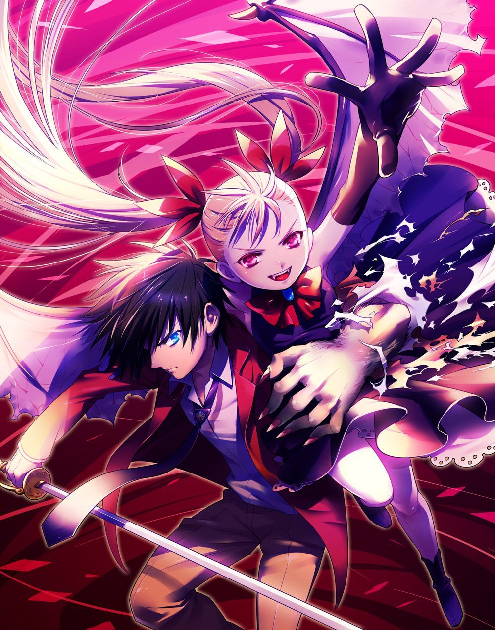 1000x1272 Dance In The Vampire Bund Wallpaper