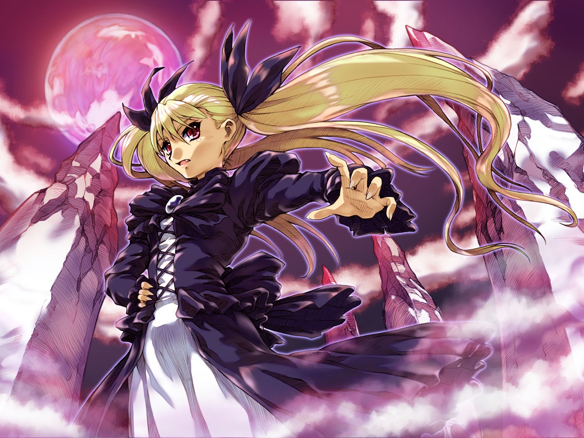 2048x1536 Phone wallpaper: Anime, Dance In The Vampire Bund, Mina Tepes 863917