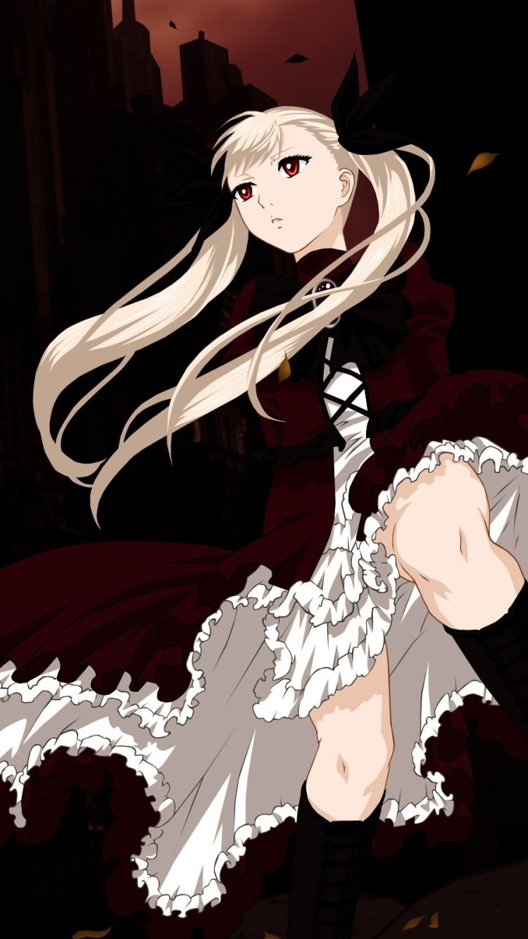 750x1334 Phone wallpaper: Anime, Dance In The Vampire Bund, Mina Tepes 1262740