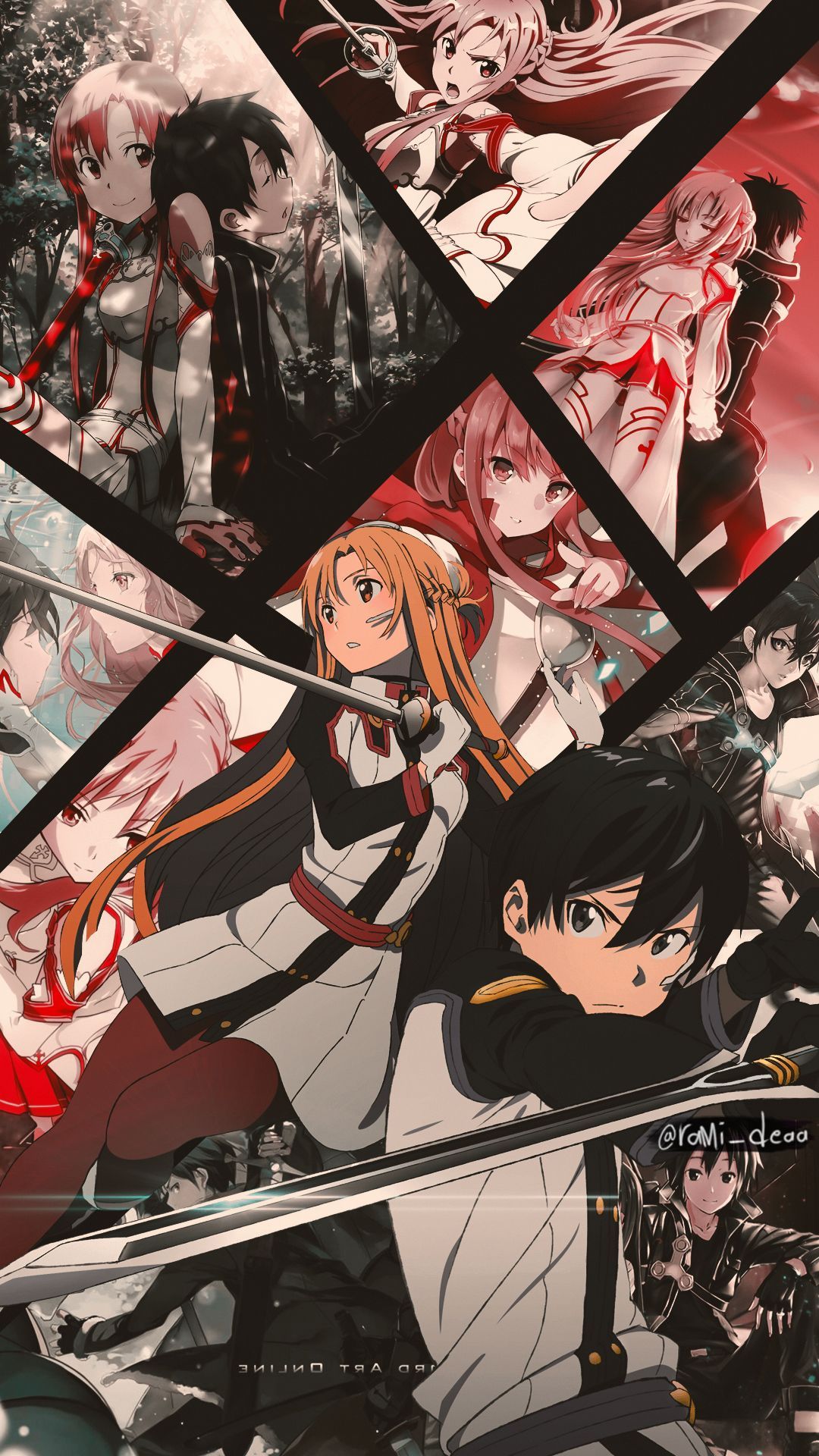 1080x1920 Sword Art Online Feels