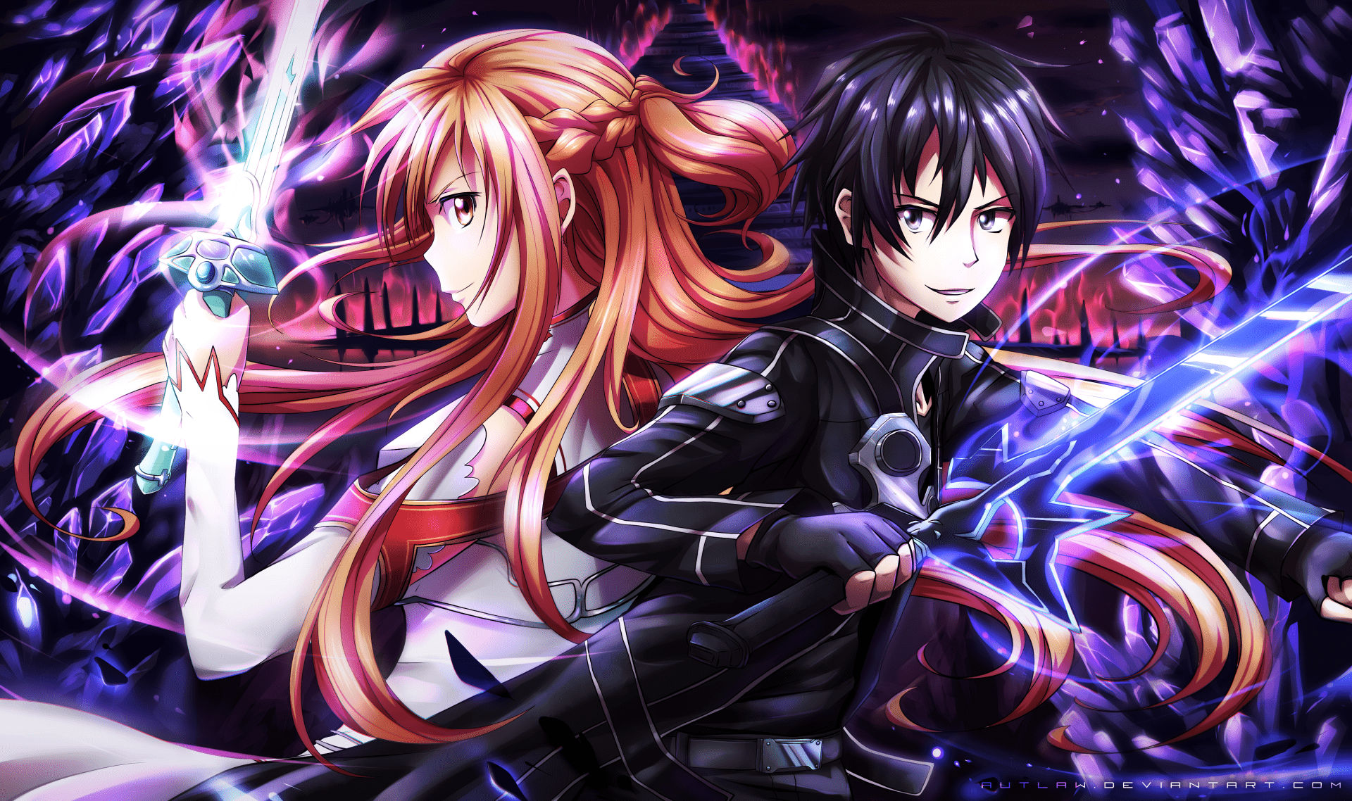 1920x1138 Sword Art Online: Asuna & Kirito 4K Ultra HD Wallpaperx2963