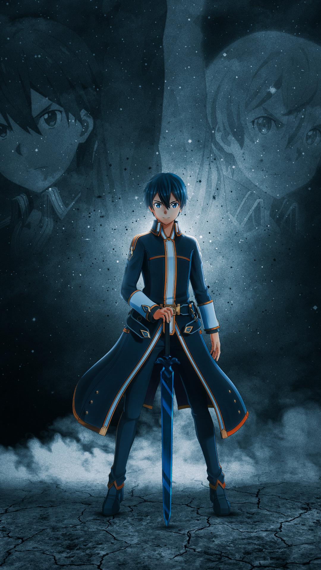 1080x1920 I made a Kirito wallpaper