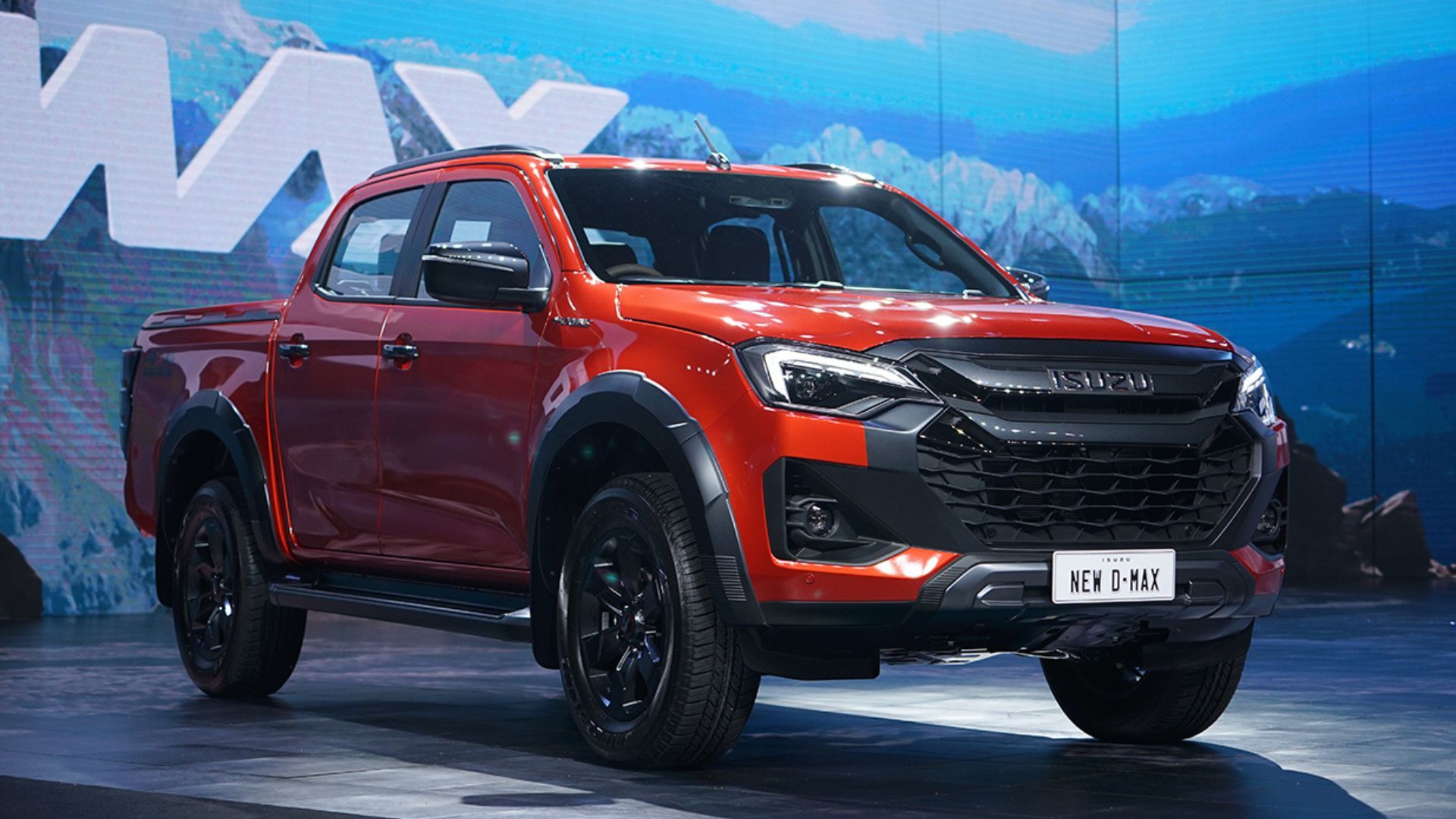 1920x1080 Isuzu D Max Facelift Revealed