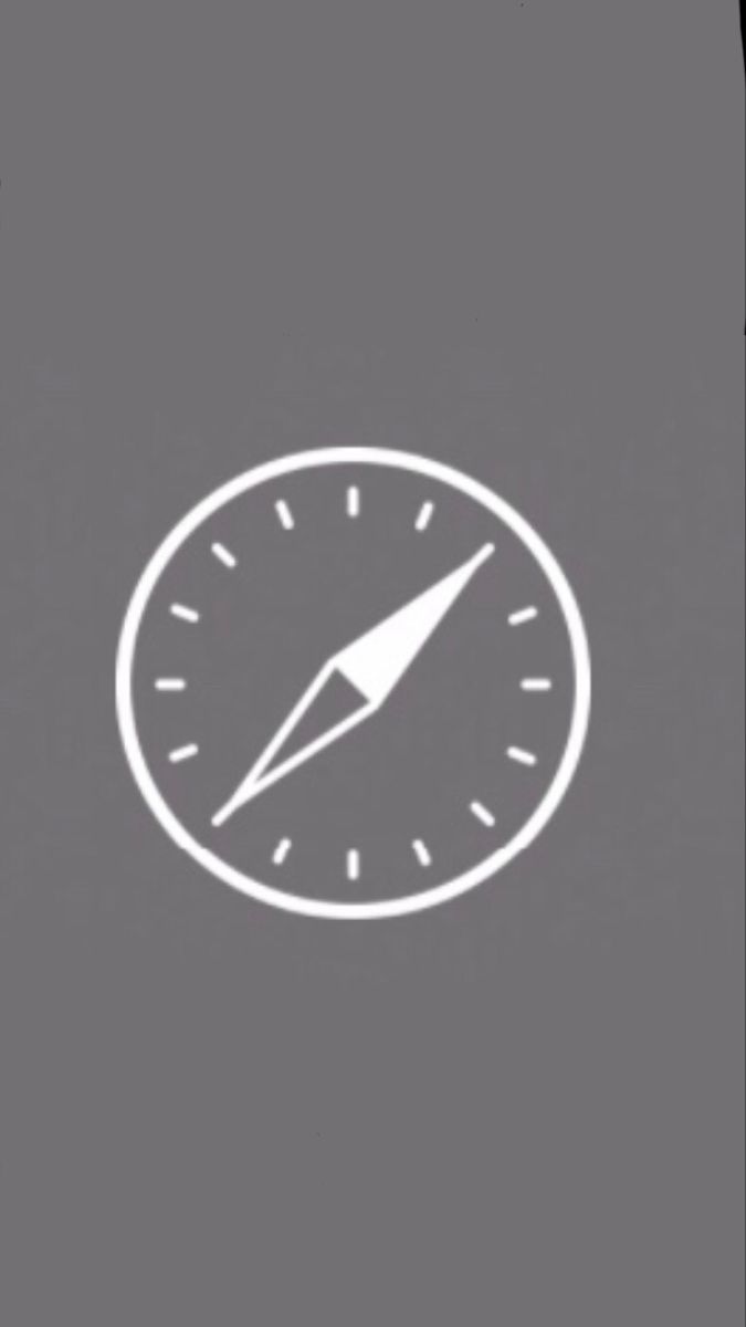 675x1200 Gray safari app icon logo wallpaper