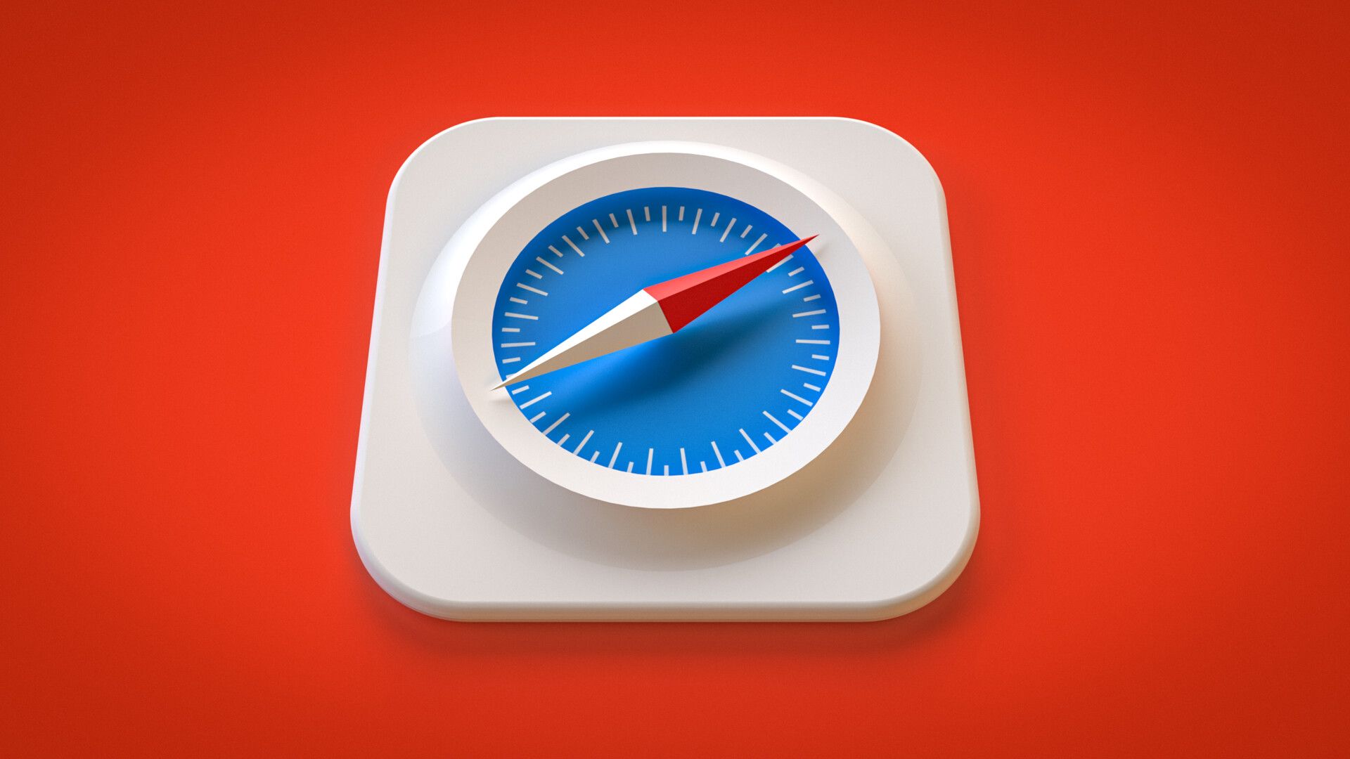 1920x1080 Safari icon in Photohop and Dimension