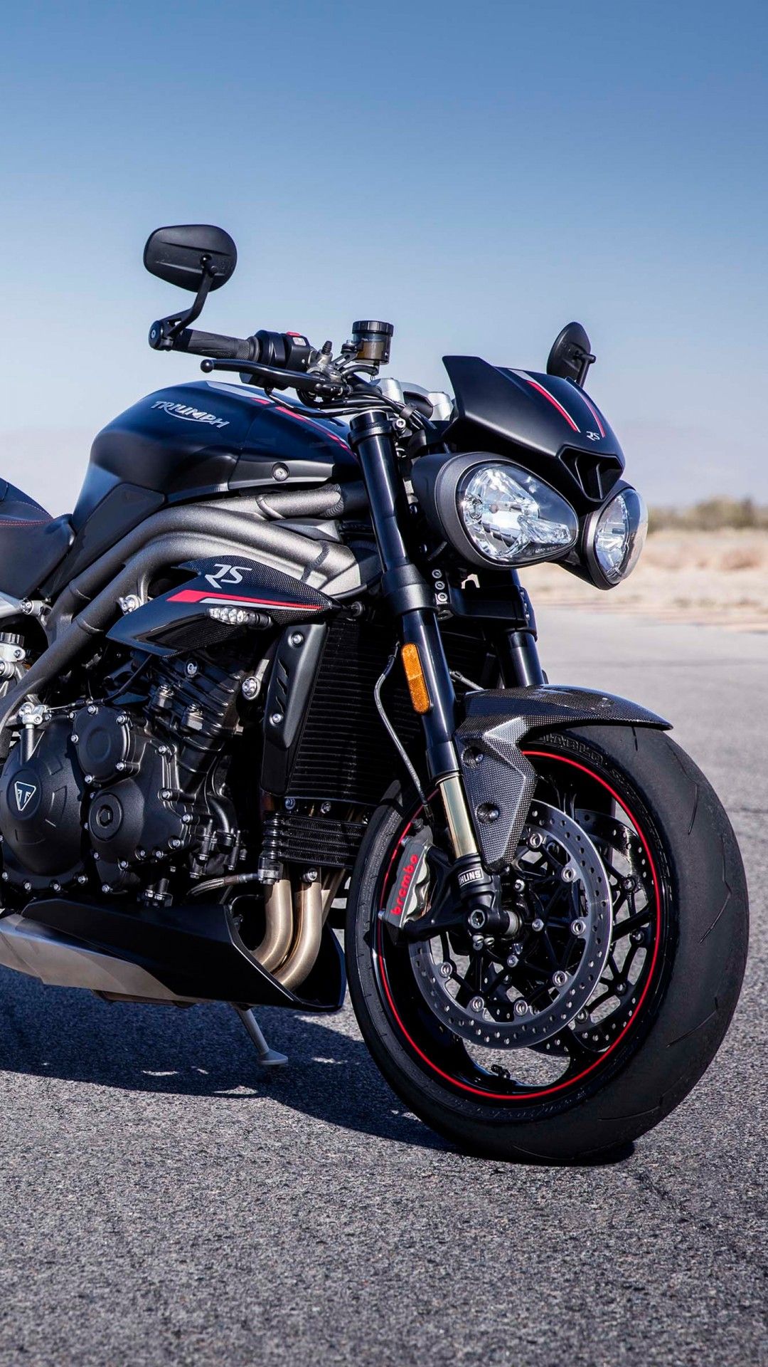 1080x1920 Triumph Speed Triple RS 4K Wallpaper
