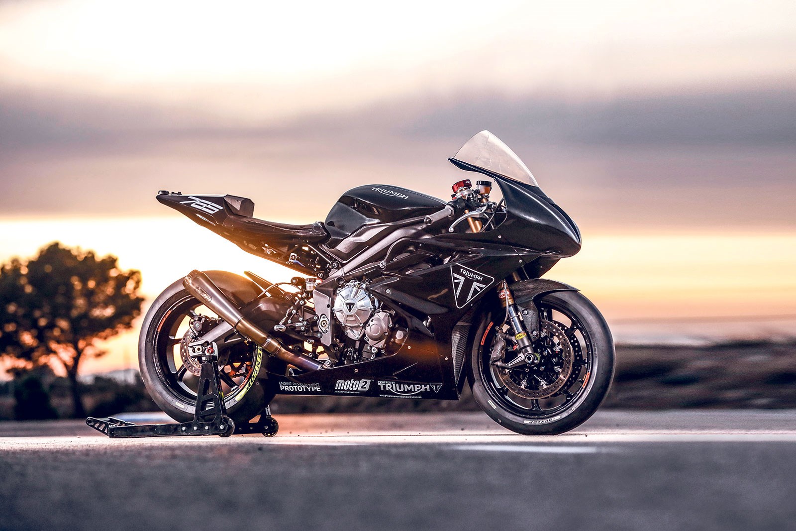1600x1067 New Triumph Daytona 765 Prototype Spotted