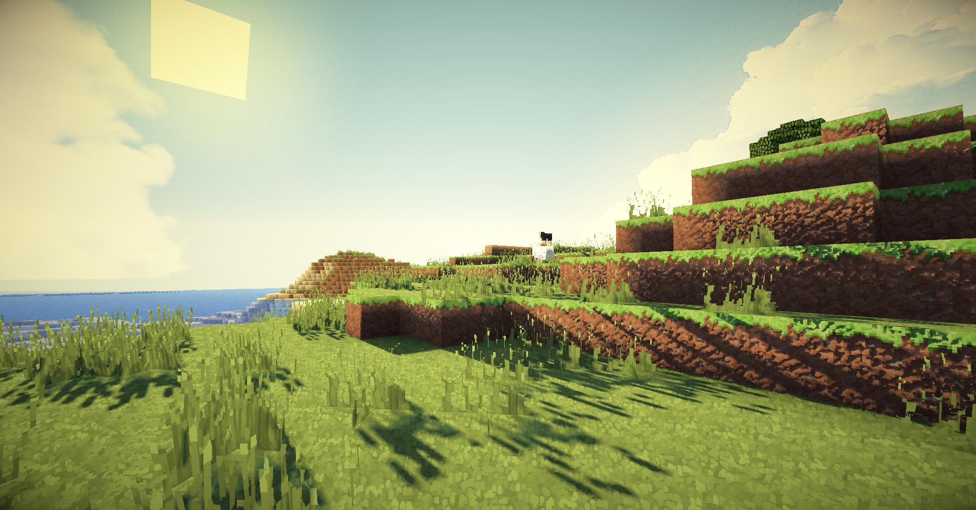 1920x1005 Minecraft Summer Wallpaper