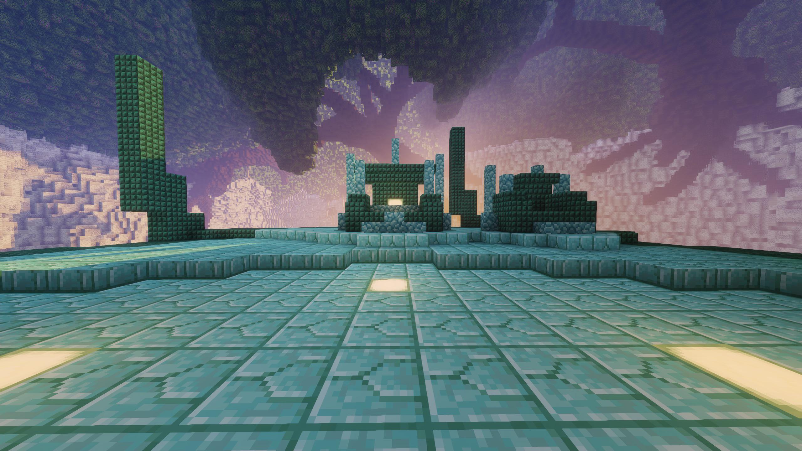 2560x1440 Finished The Summer Palace For My Large Scale Minecraft Map! Planning To Recreate All Of Pyrrhia, And This Was The First Major Part
