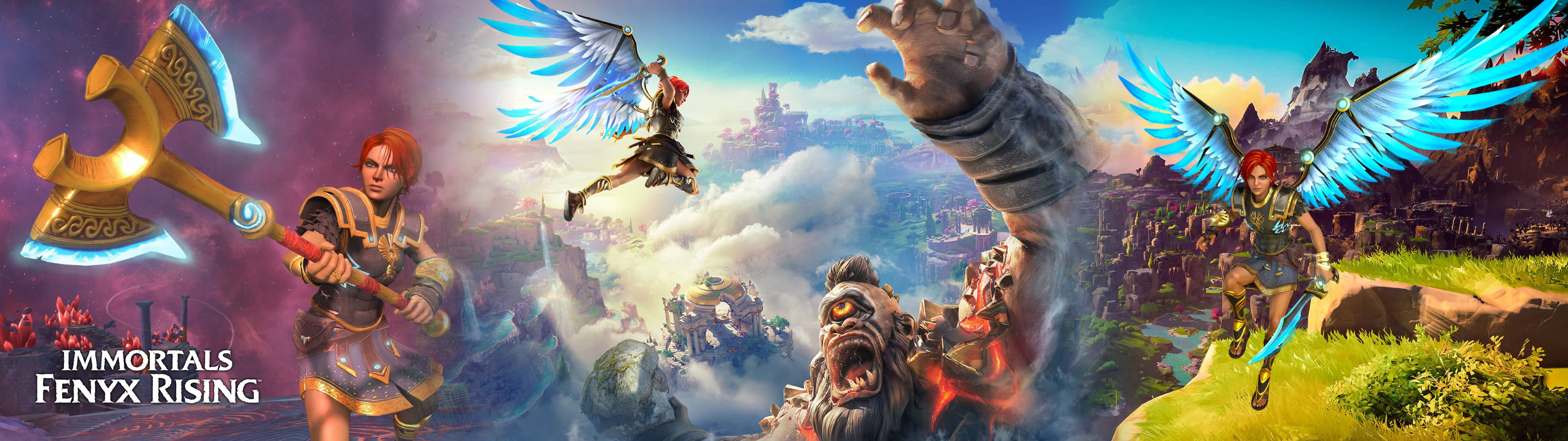 5120x1440 Download Fenyx Rising 5120x1440 Gaming Wallpaper